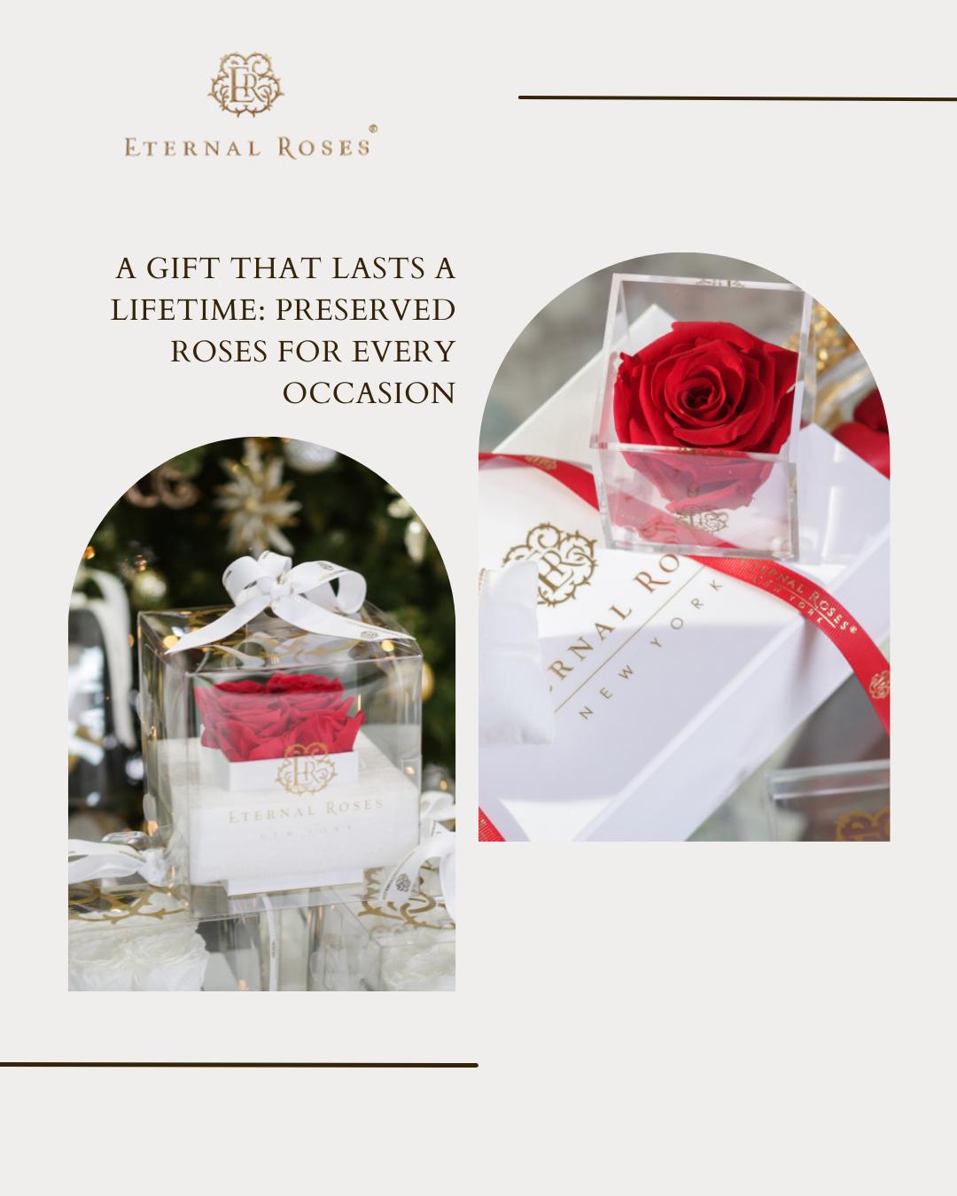 Eternal Roses - Perfect gift for any occasion. Real Roses that last 3 ...