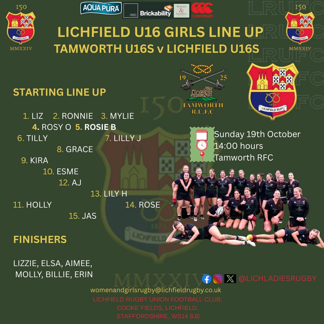 Lichfield Ladies RFC | Lichfield