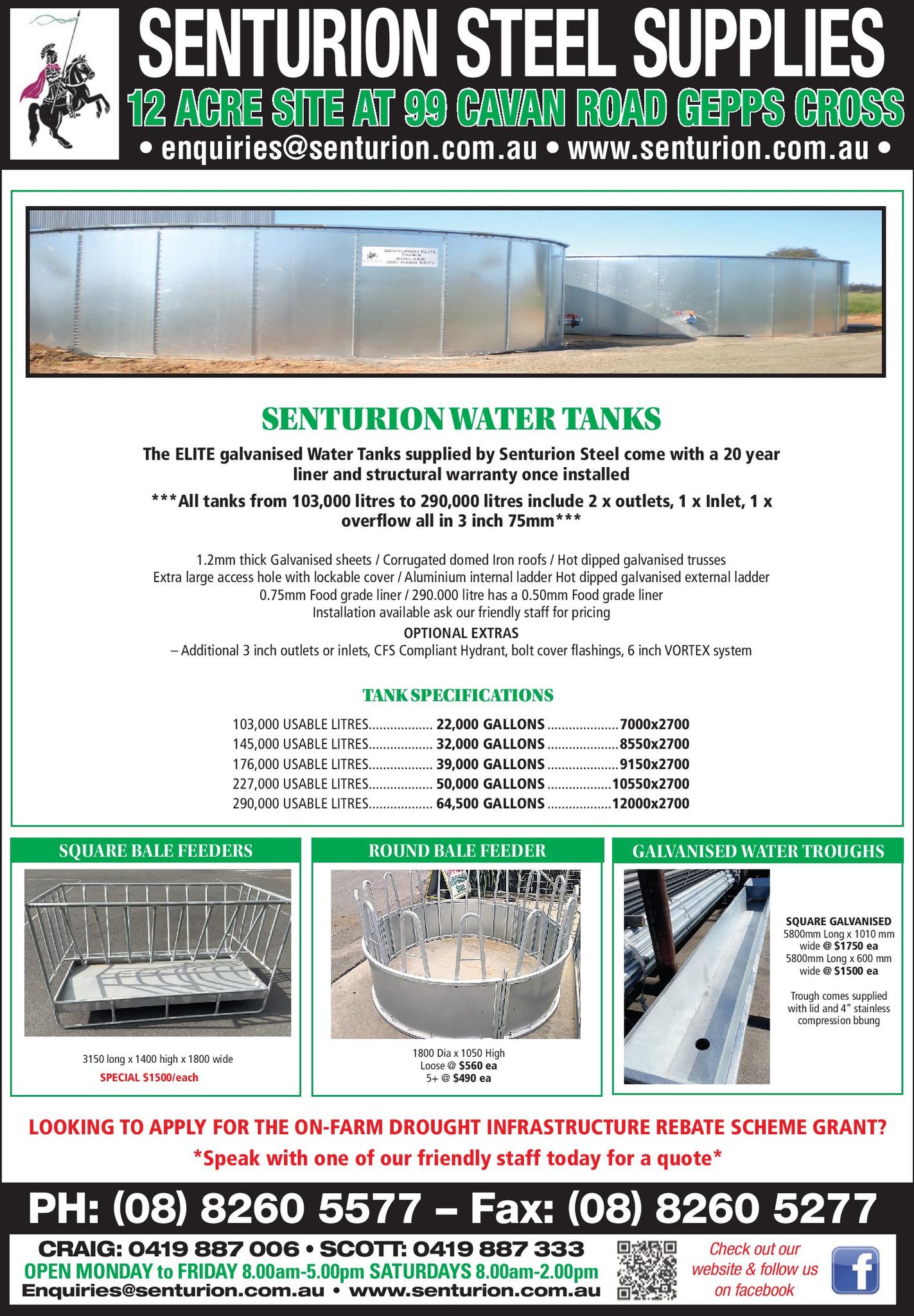 Senturion Steel Supplies | Adelaide SA