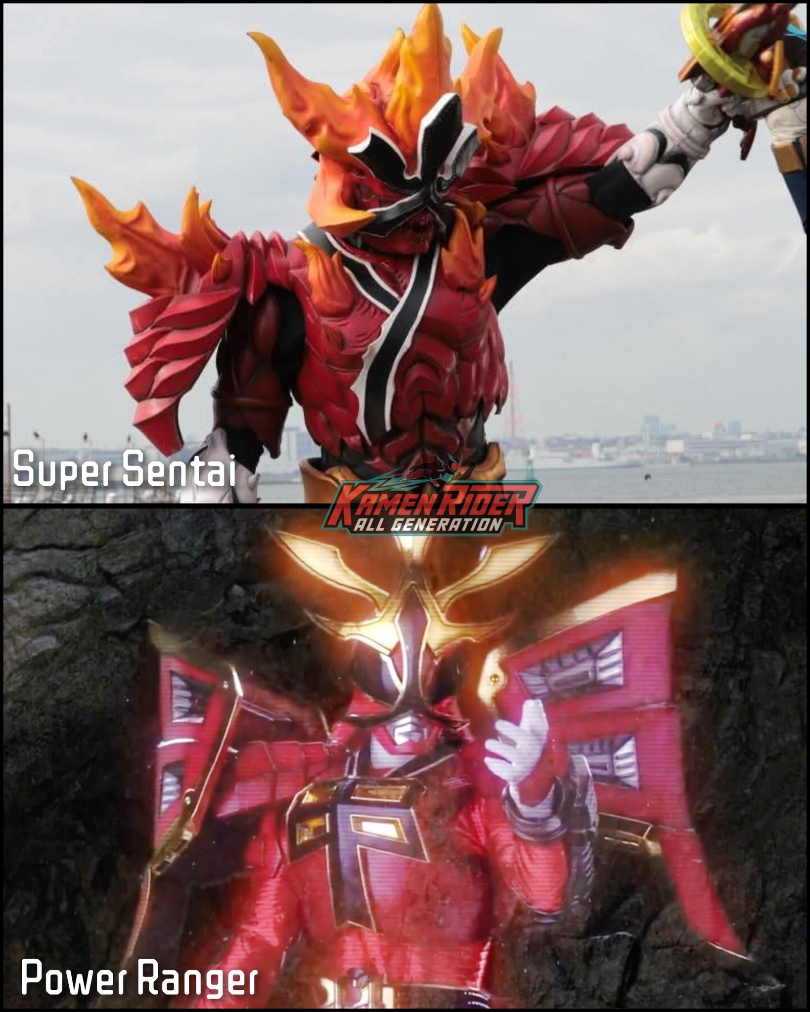Shinken Red Shogun 🔥 . . .... - Kamen Rider All Generation | Facebook