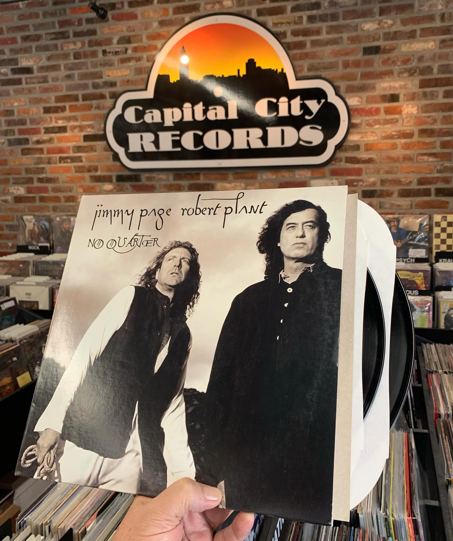 ⚡Featured Vinyl⚡: Jimmy Page and Robert Plant - No Quarter (2xLP 