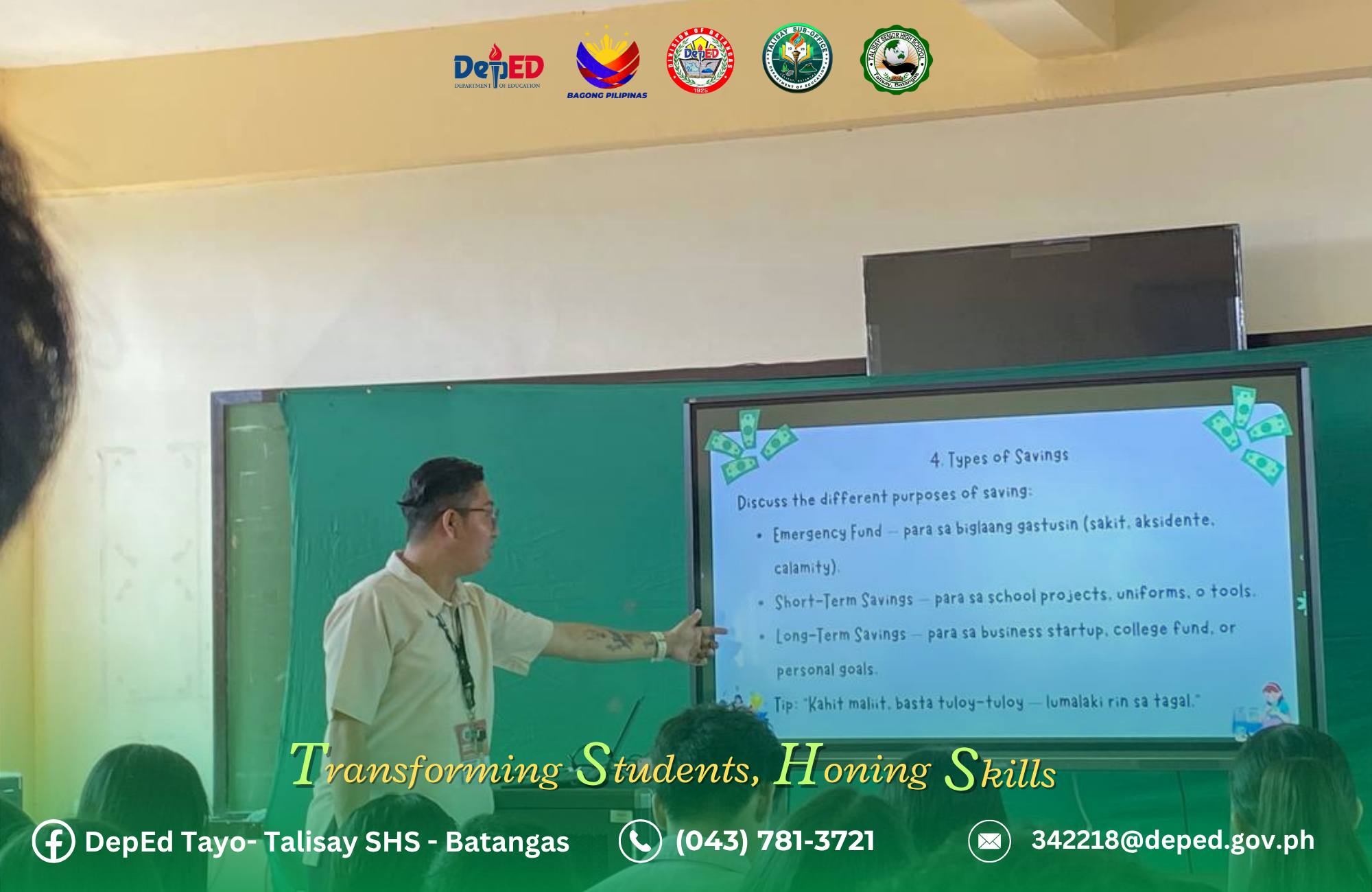 DepEd Tayo Talisay SHS... - DepEd Tayo Talisay SHS - Batangas