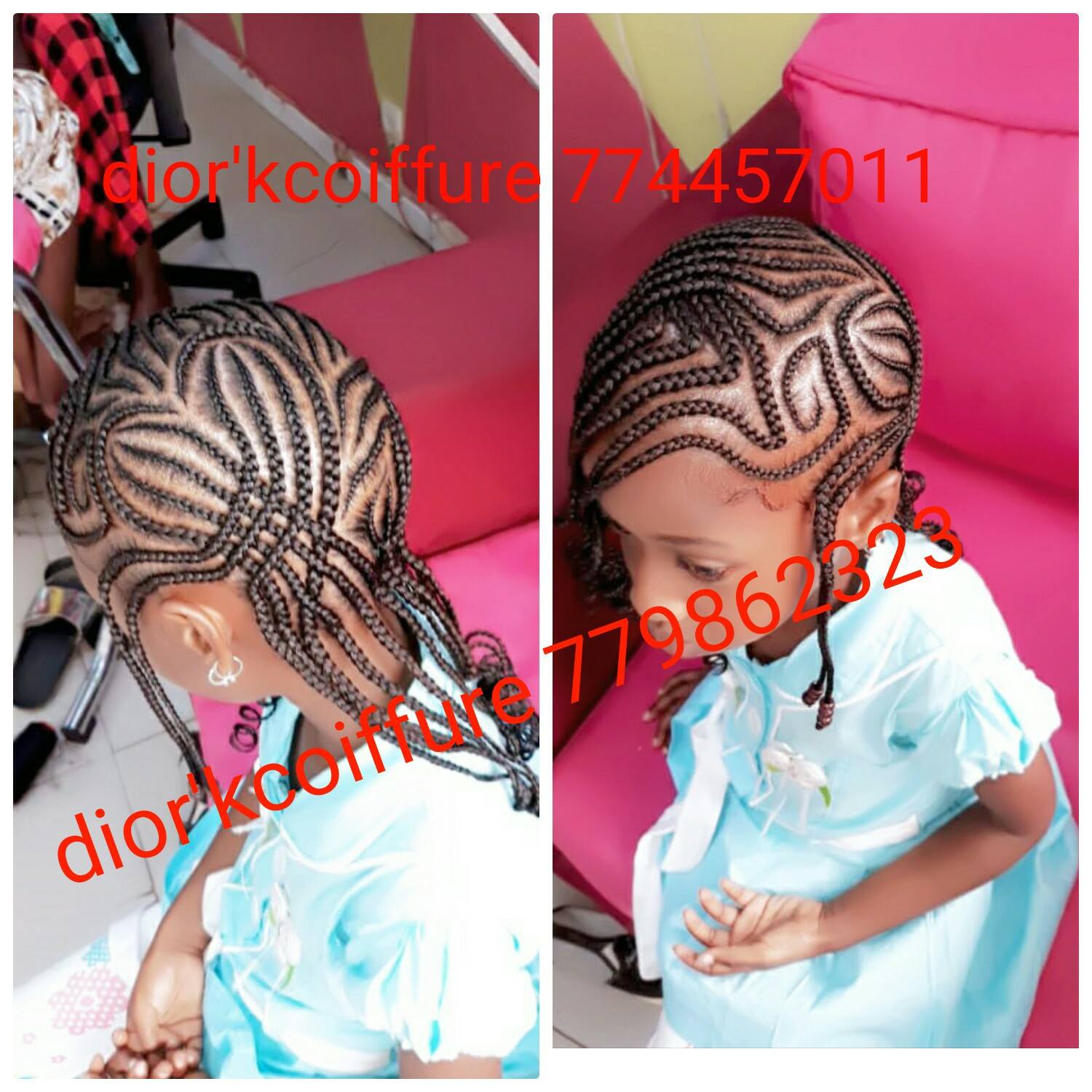 Tresse Pour Petite Fille Sénégalaise
