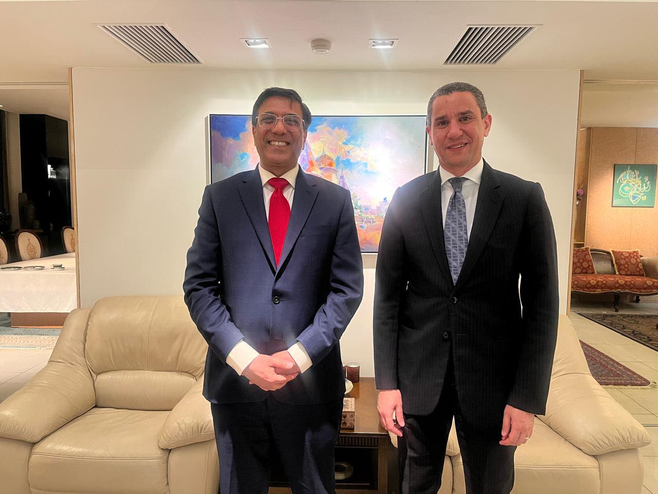 Pakistan - The Ambassador received Ambassador Ragui ElEtreby of Egypt ...