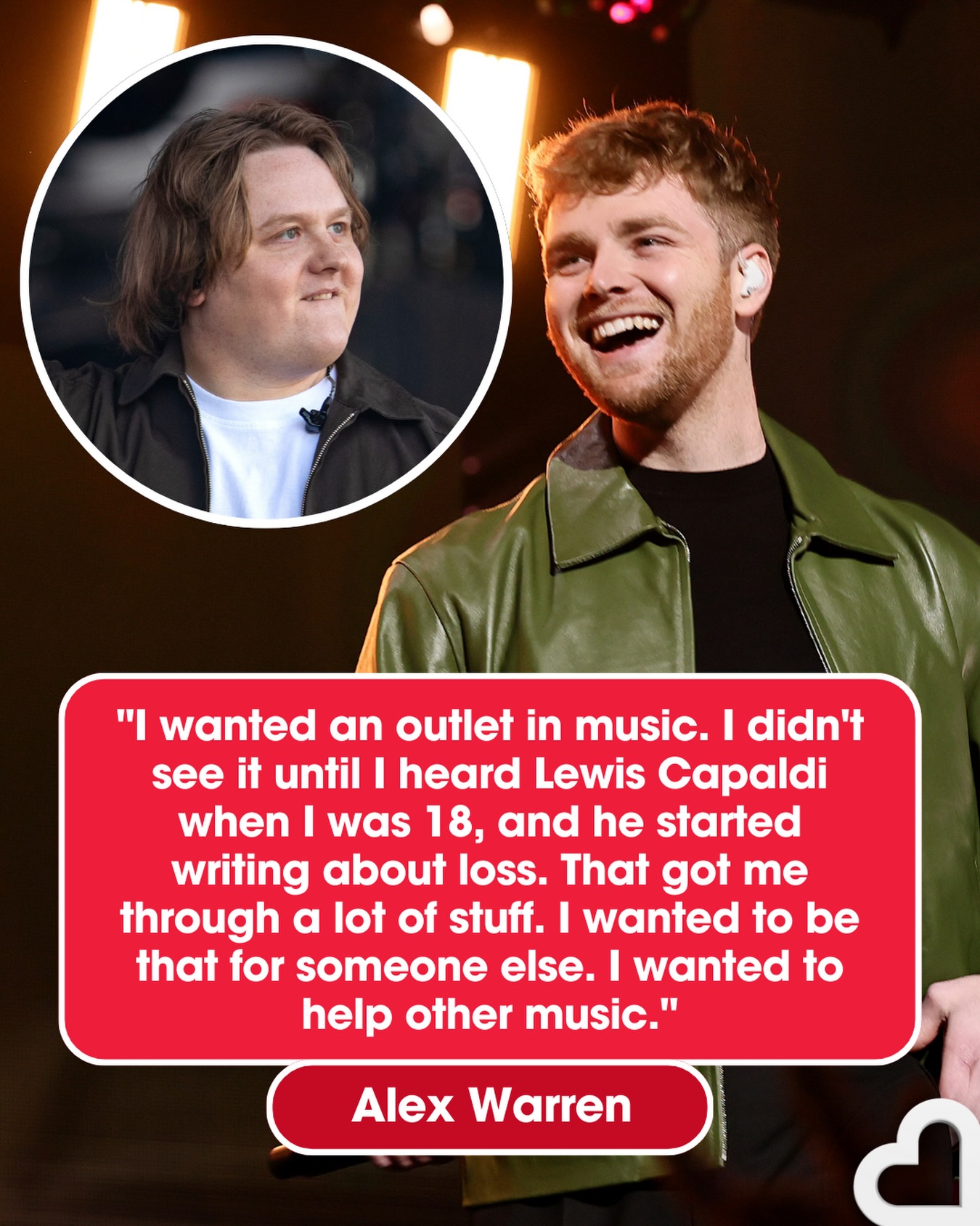Heart - Alex Warren has opened up about how Lewis Capaldi influenced ...
