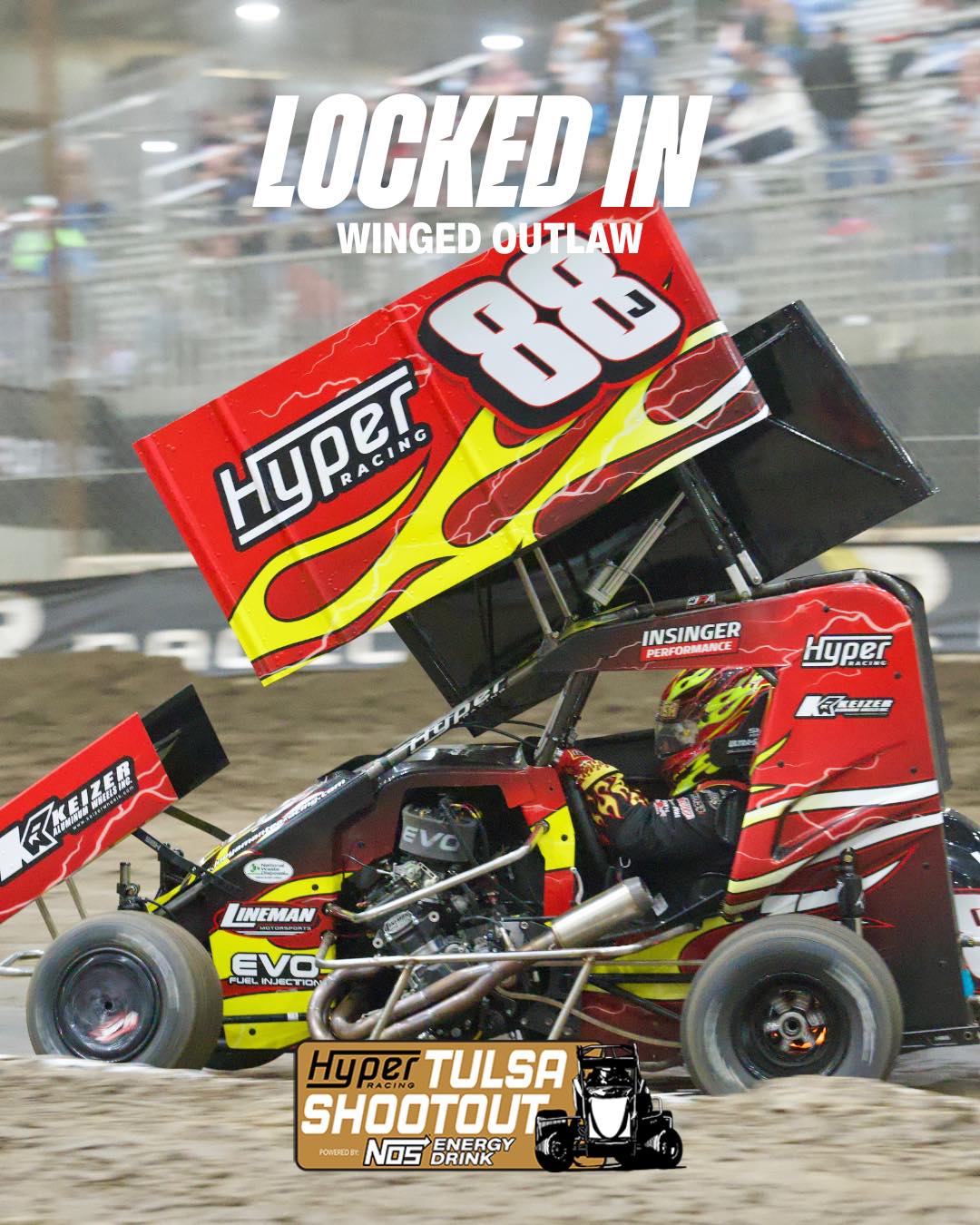Hyper Racing - The Big Show Joey Amantea Racing locks in... | Facebook