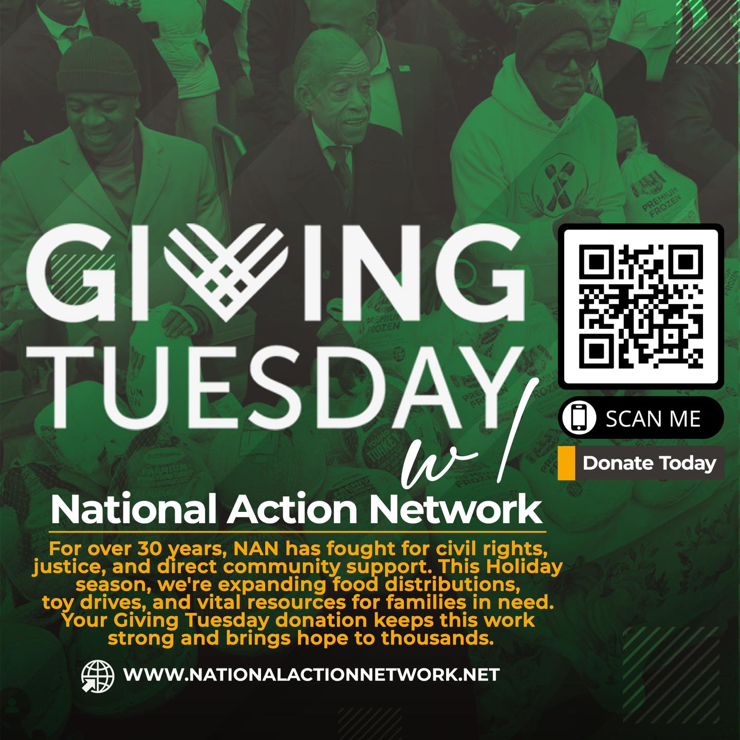 On this Giving Tuesday, the... - The National Action Network | Facebook