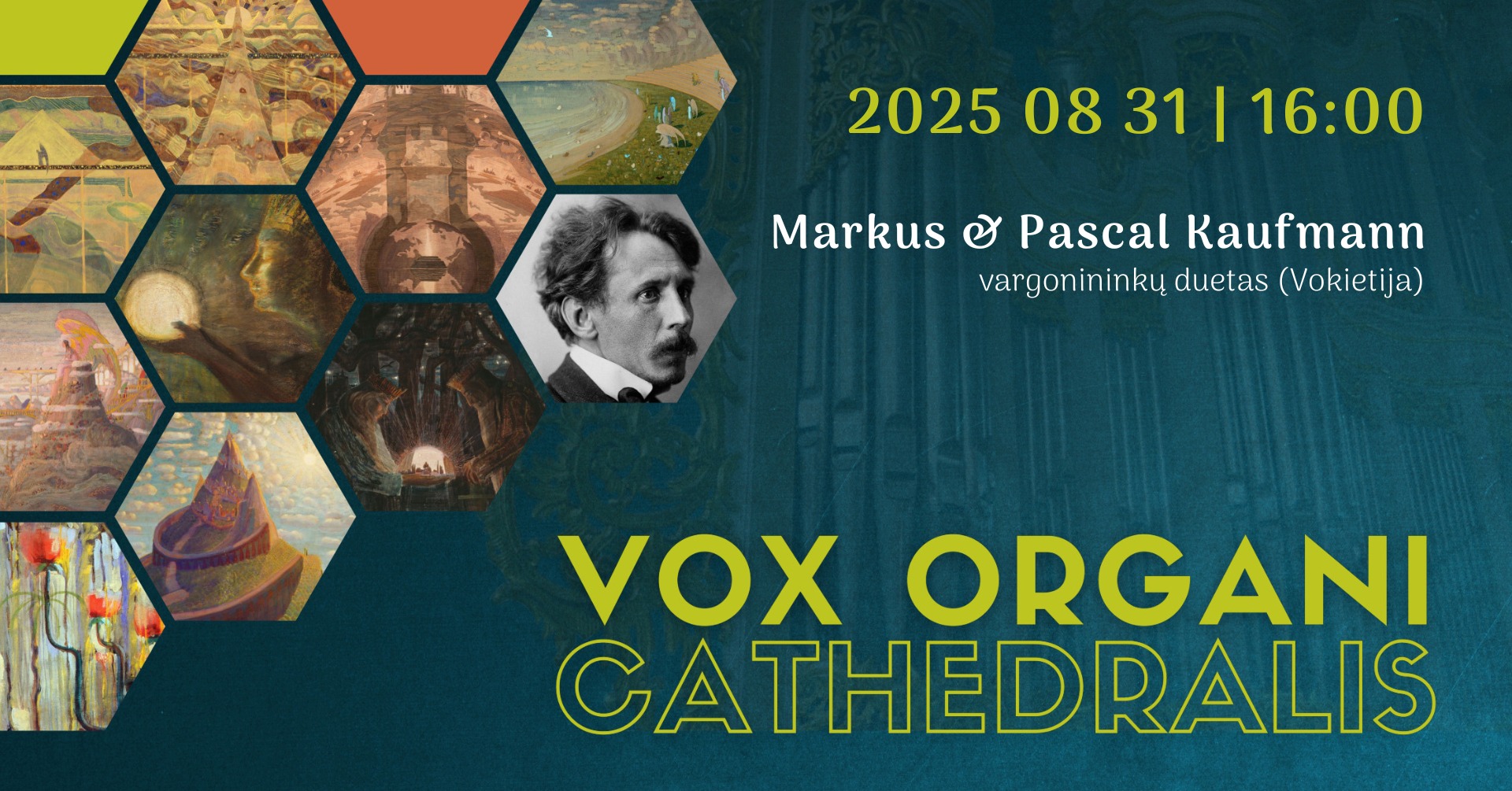 Vox organi Cathedralis 2025. MARKUS & PASCAL KAUFMANN