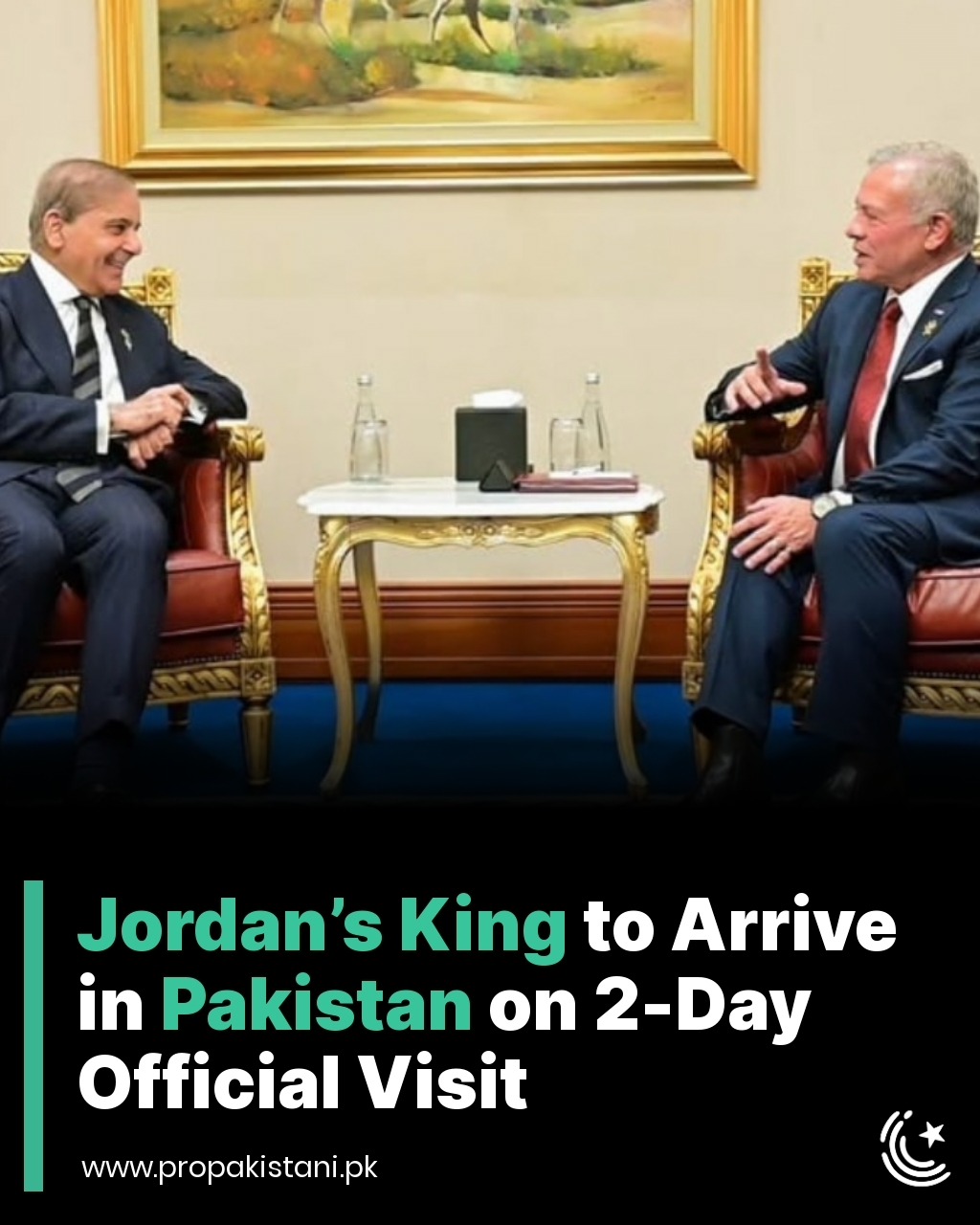 ProPakistani - Jordan’s King Abdullah II ibn Al Hussein will arrive in ...