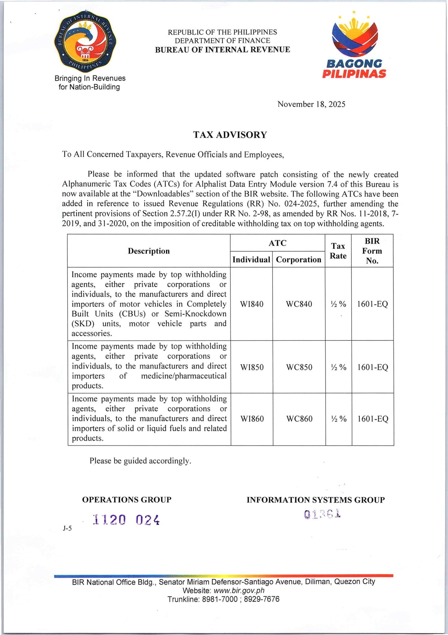Accounting - TAX NEWS! ⬇️ 😱 The updated software patch with the newly ...