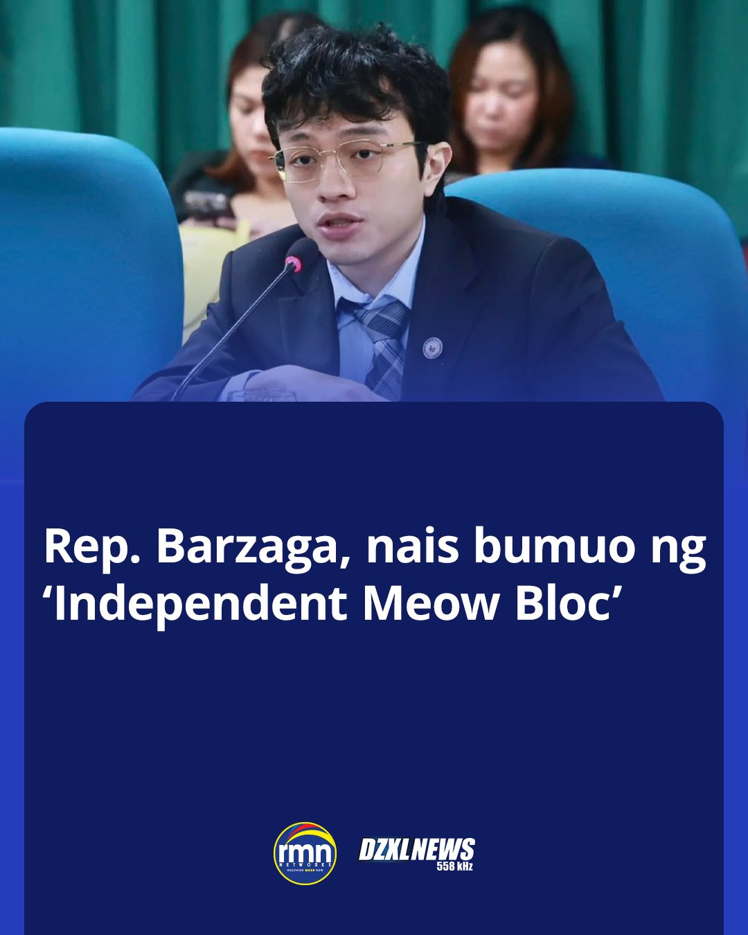 DZXL - Balak umano ni Cavite 4th District Rep. Francisco “Kiko” Barzaga ...