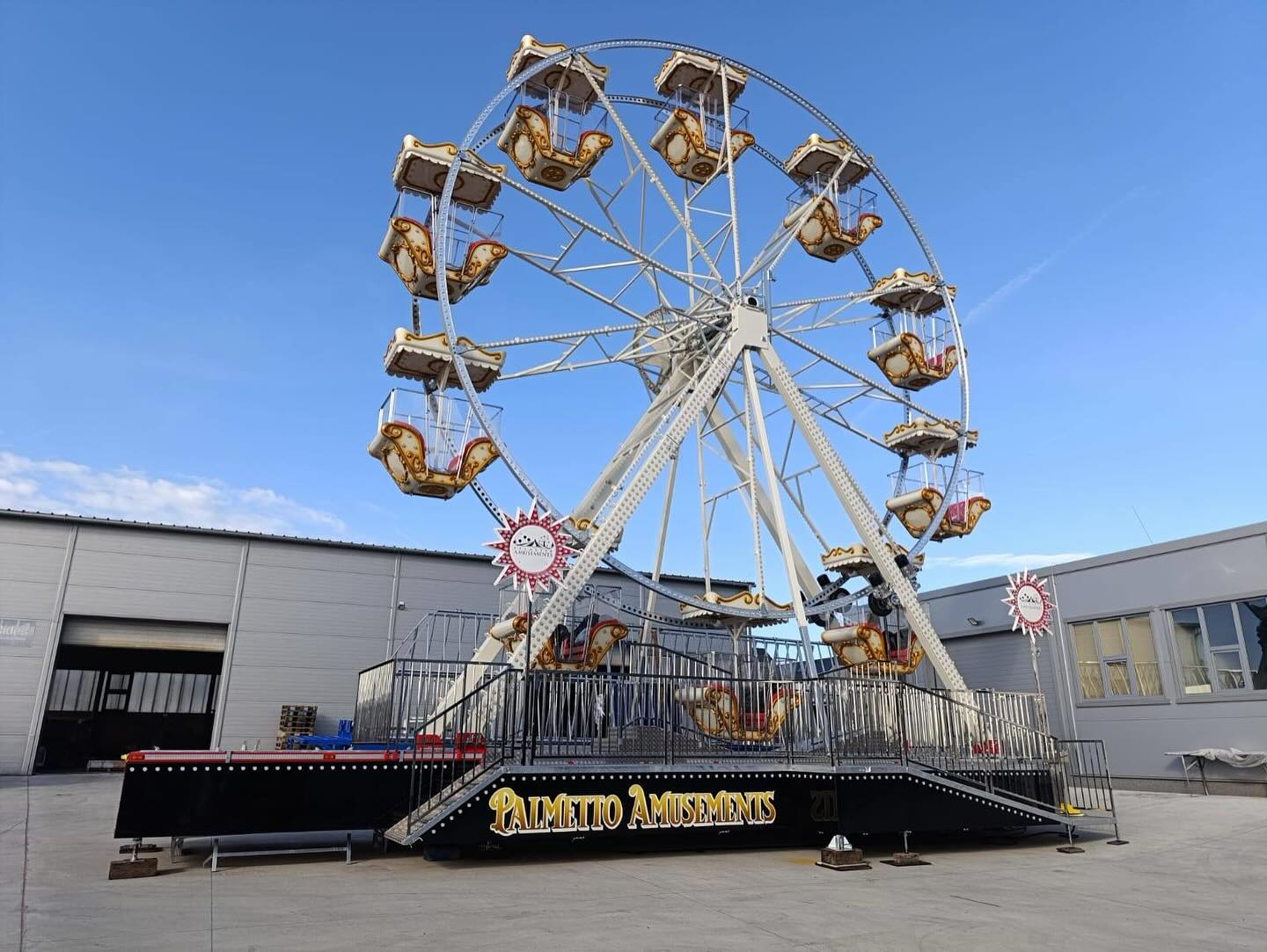 Have you been on the BRAND NEW “Frenzy” ride on the Midway? You