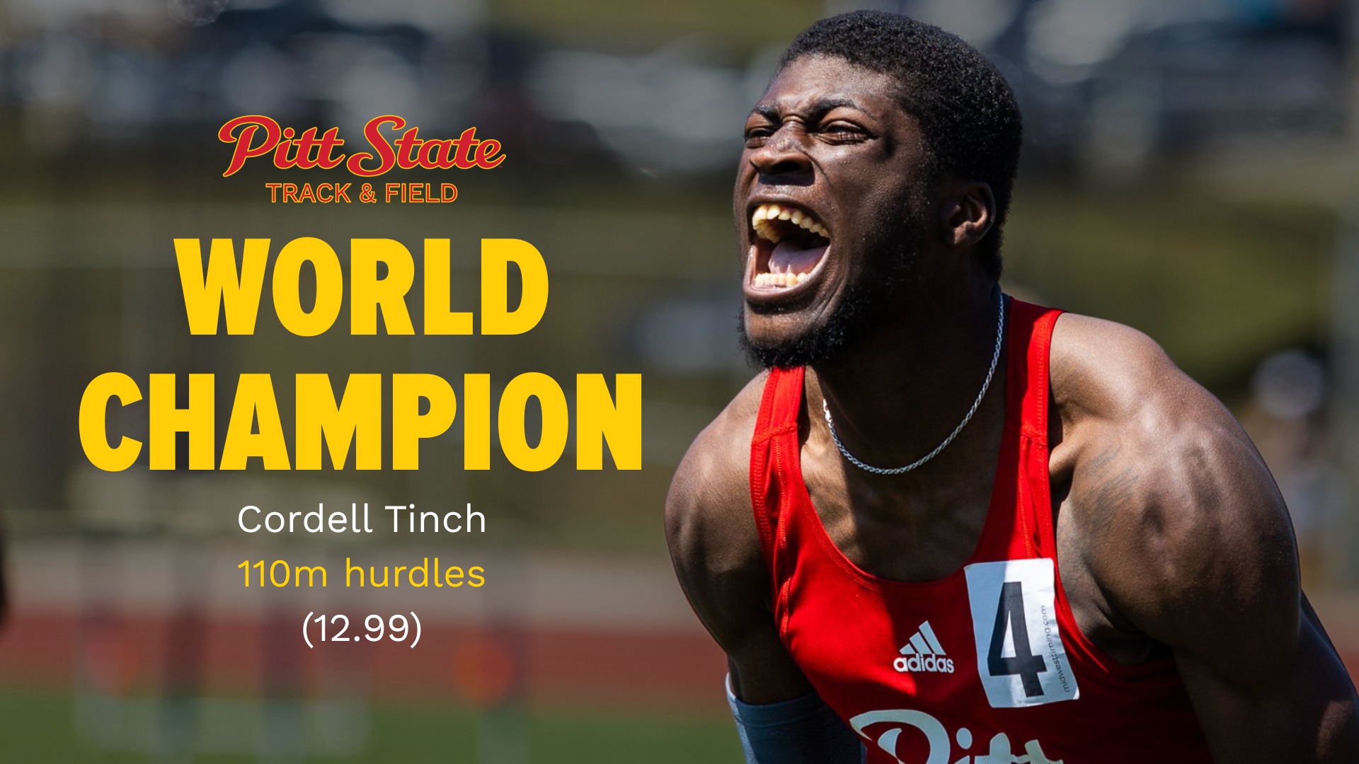 📣 CORDELL TINCH IS A WORLD CHAMPION 📣 Cordell Tinch has won his