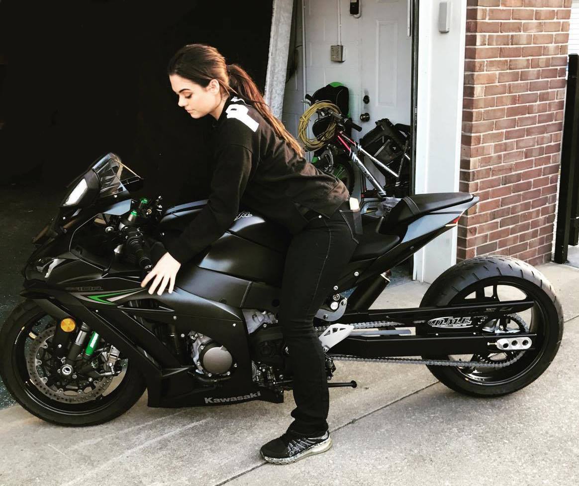 Matt Swank has his new ZX-10R race ready with our custom Swingarm