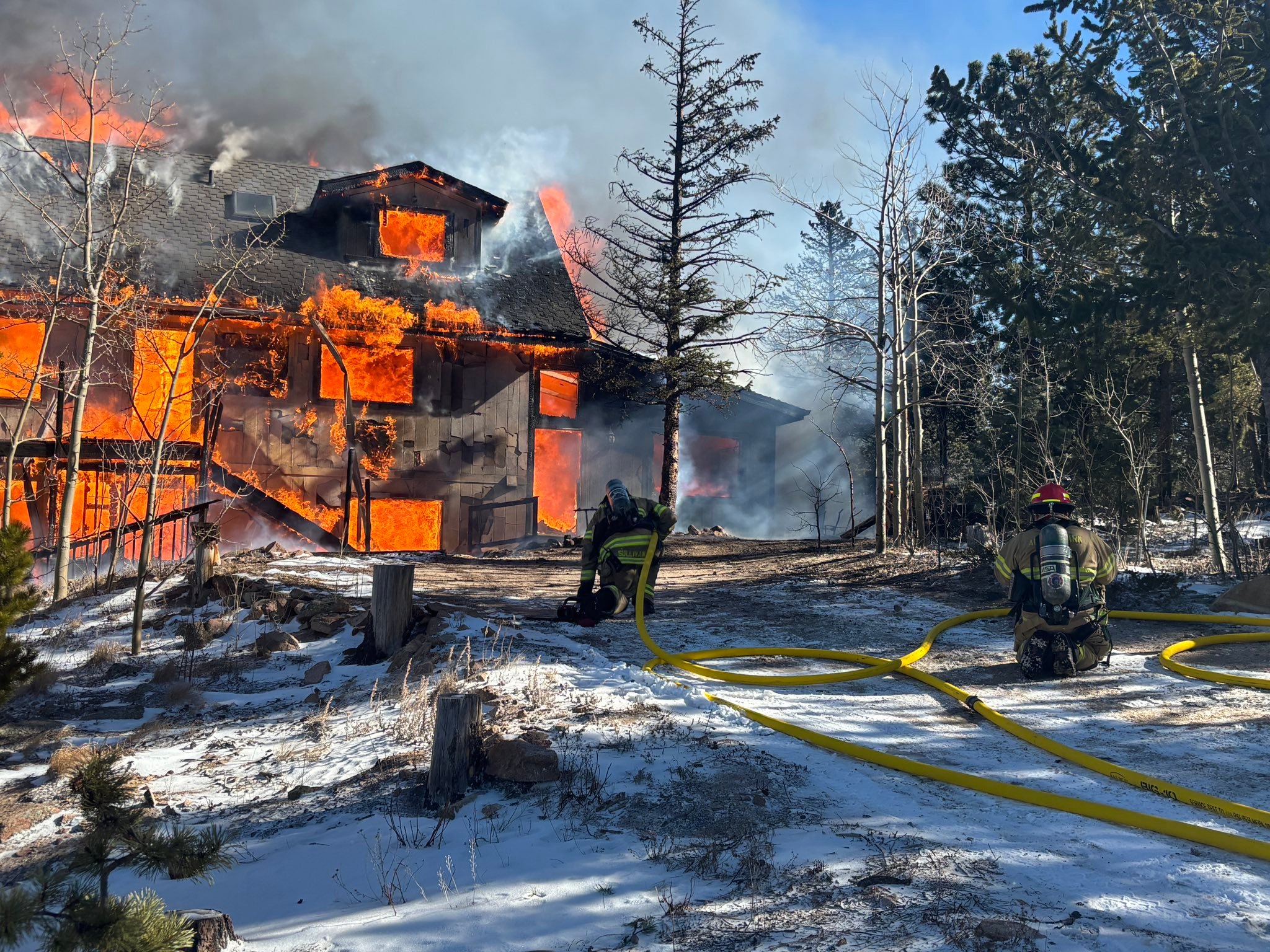 Structure Fire –... - Boulder County Sheriff's Office | Facebook