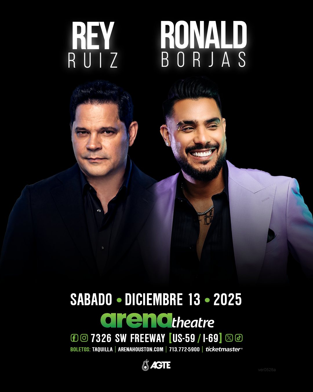 Arena - 🔥 Rey Ruiz & Ronald Borjas llegan a Houston con una noche llena ...