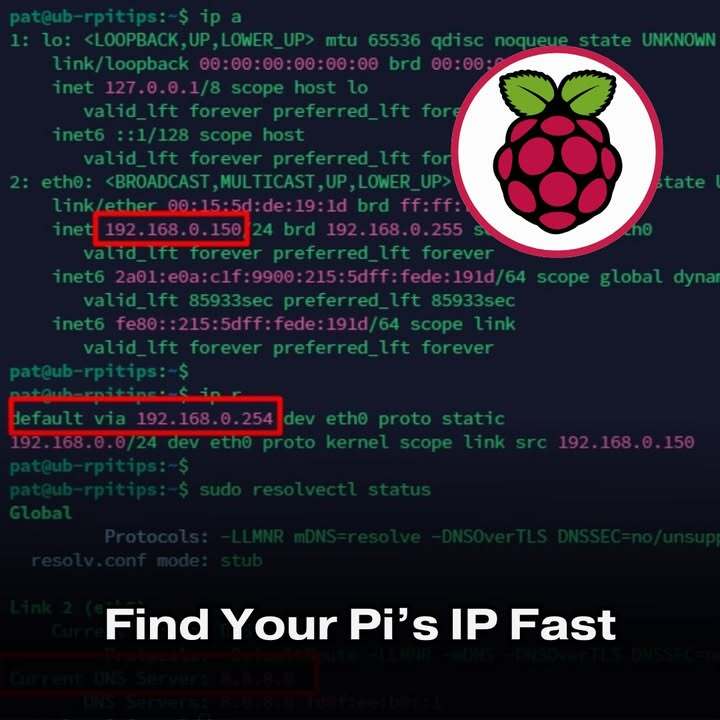 RaspberryTips - Struggling to find your Raspberry Pi on the network ...
