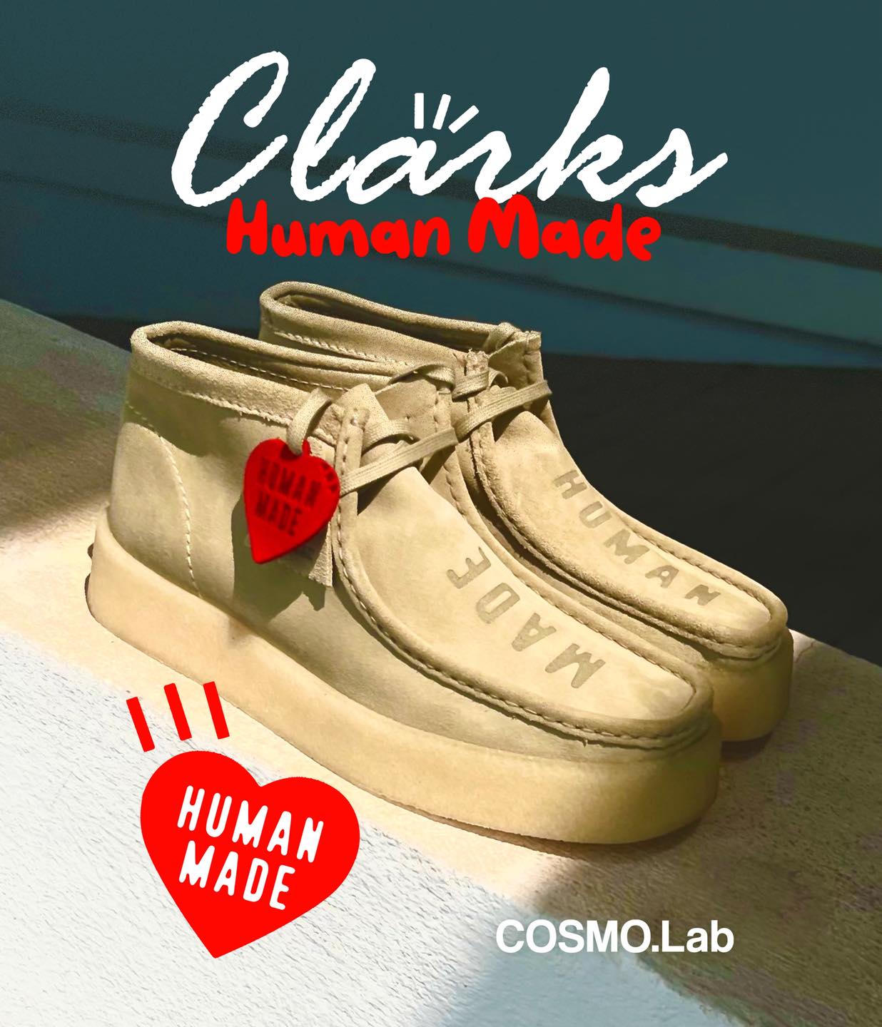 COSMO.Lab - Human Made x Clarks Originals Wallabee Made ”Beige“ ️🍂 ...
