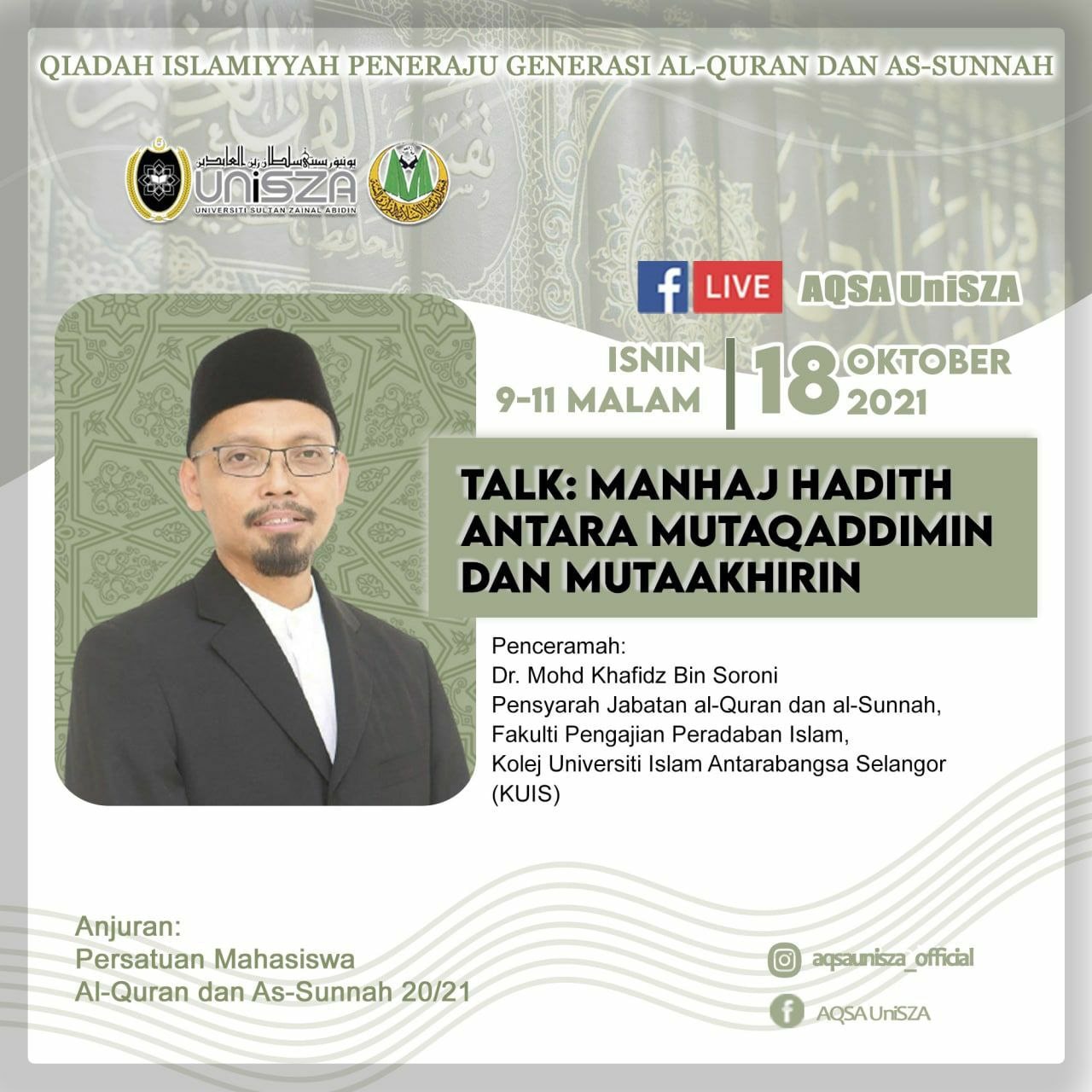 Aqsa Unisza प स ट Facebook