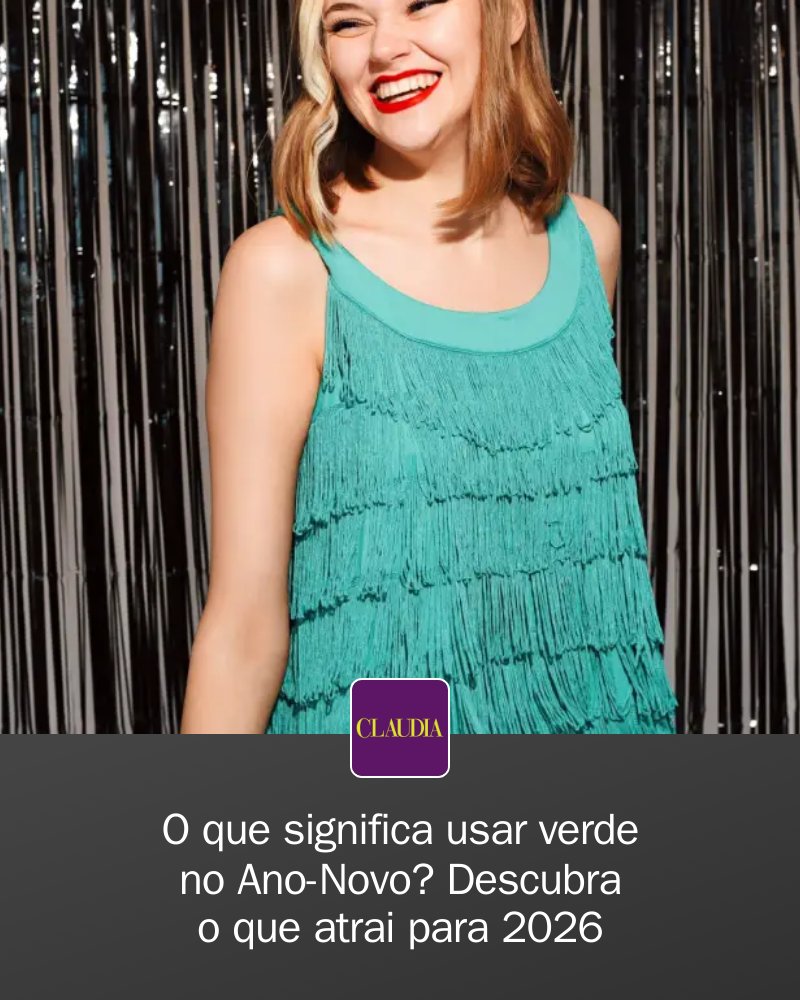 CLAUDIA Online - A cor verde no Ano-Novo vai além da... | Facebook