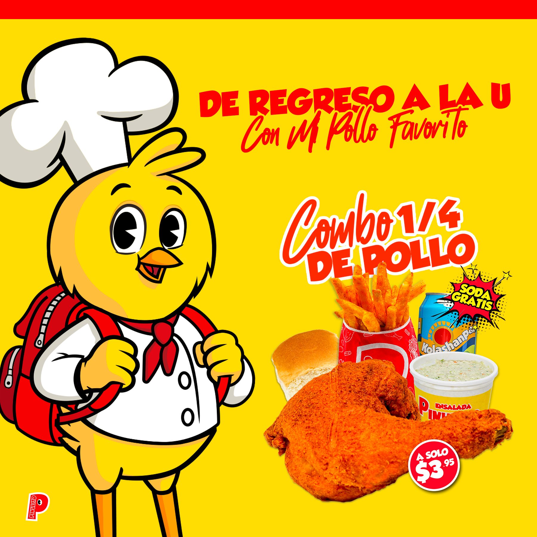 Pollo - El regreso sabe mejor con mi pollo favorito 🐔💛 Combo perfecto ...