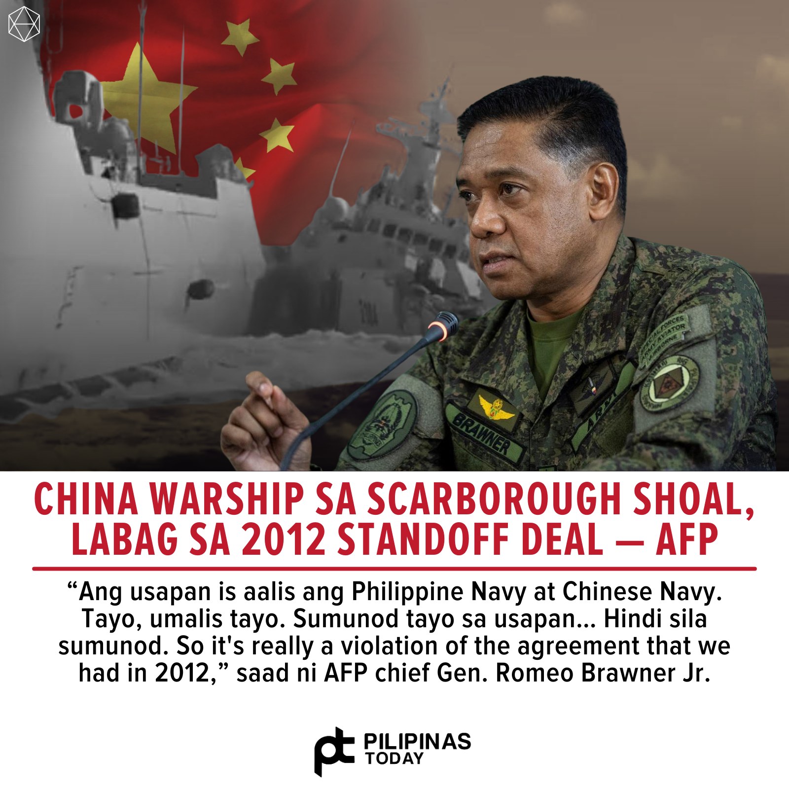 Pilipinas - Pinuna ni Armed Forces of the Philippines (AFP) chief Gen ...