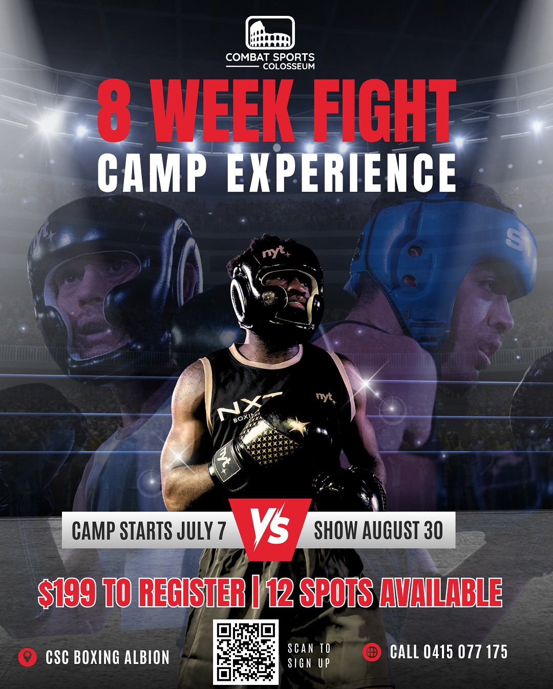 CSC Boxing - 🥊 READY TO STEP IN THE RING? 🥊 Our 8 Week... | Facebook