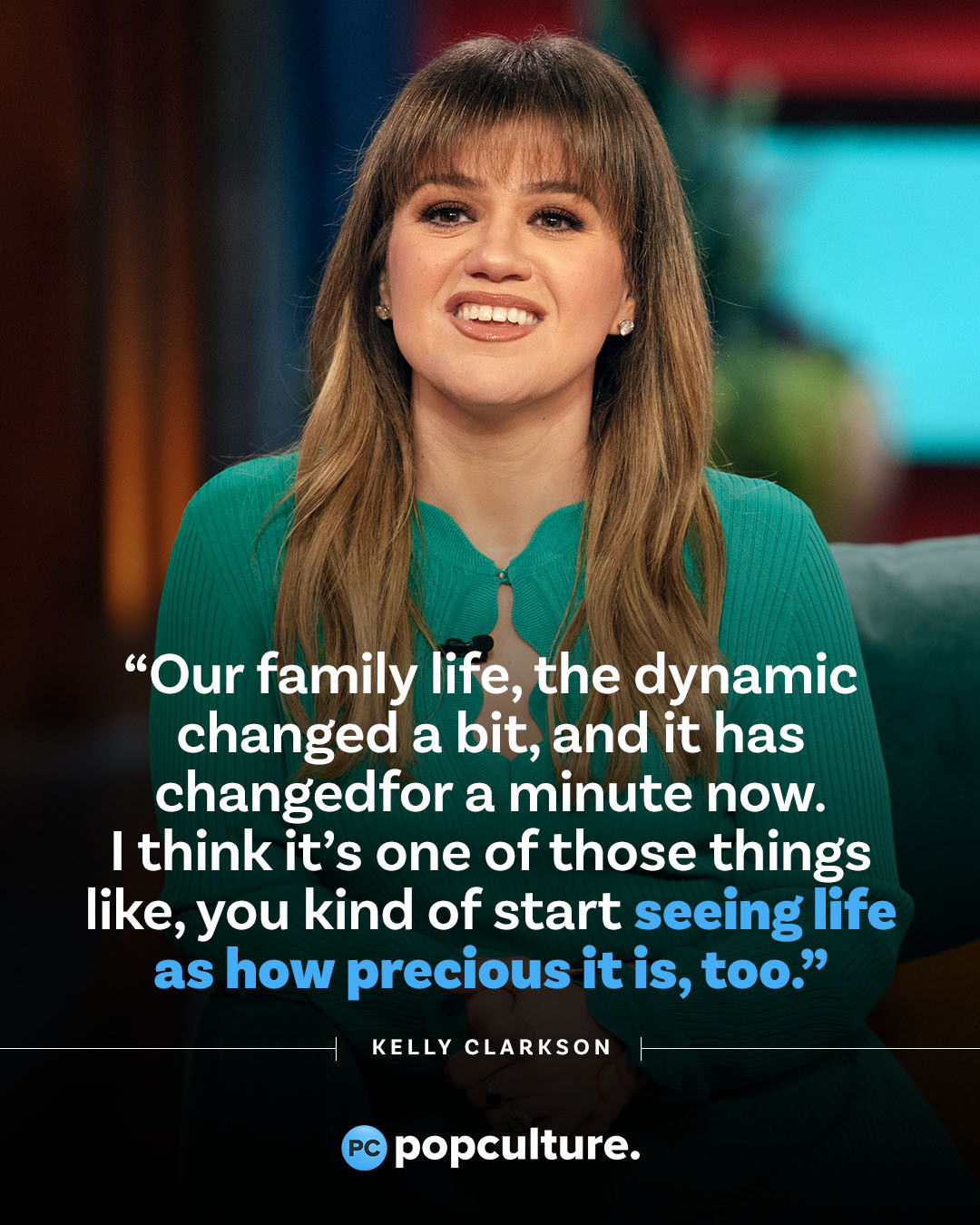 PopCulture.com - Kelly Clarkson is opening up like never... | Facebook