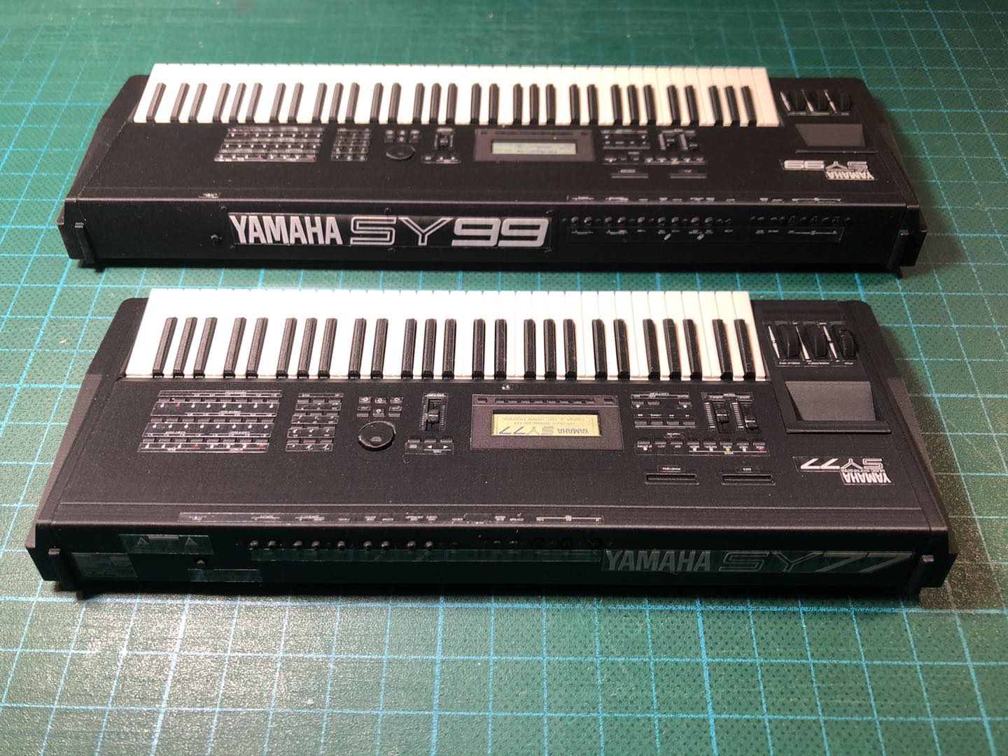 Yamaha SY77 double ROM card set review