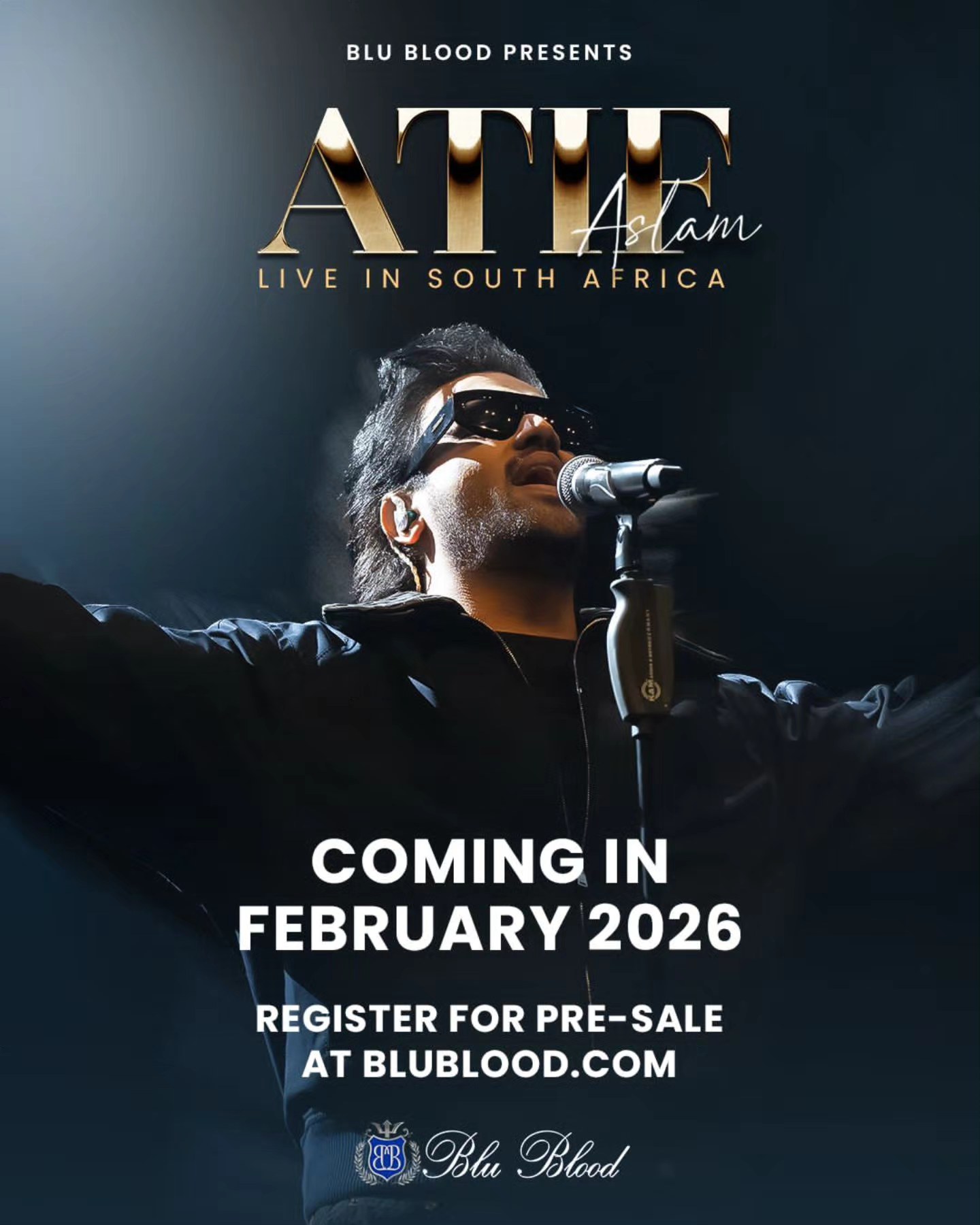 Blu - The wait is almost over! Tickets for Atif Aslam's South Africa ...
