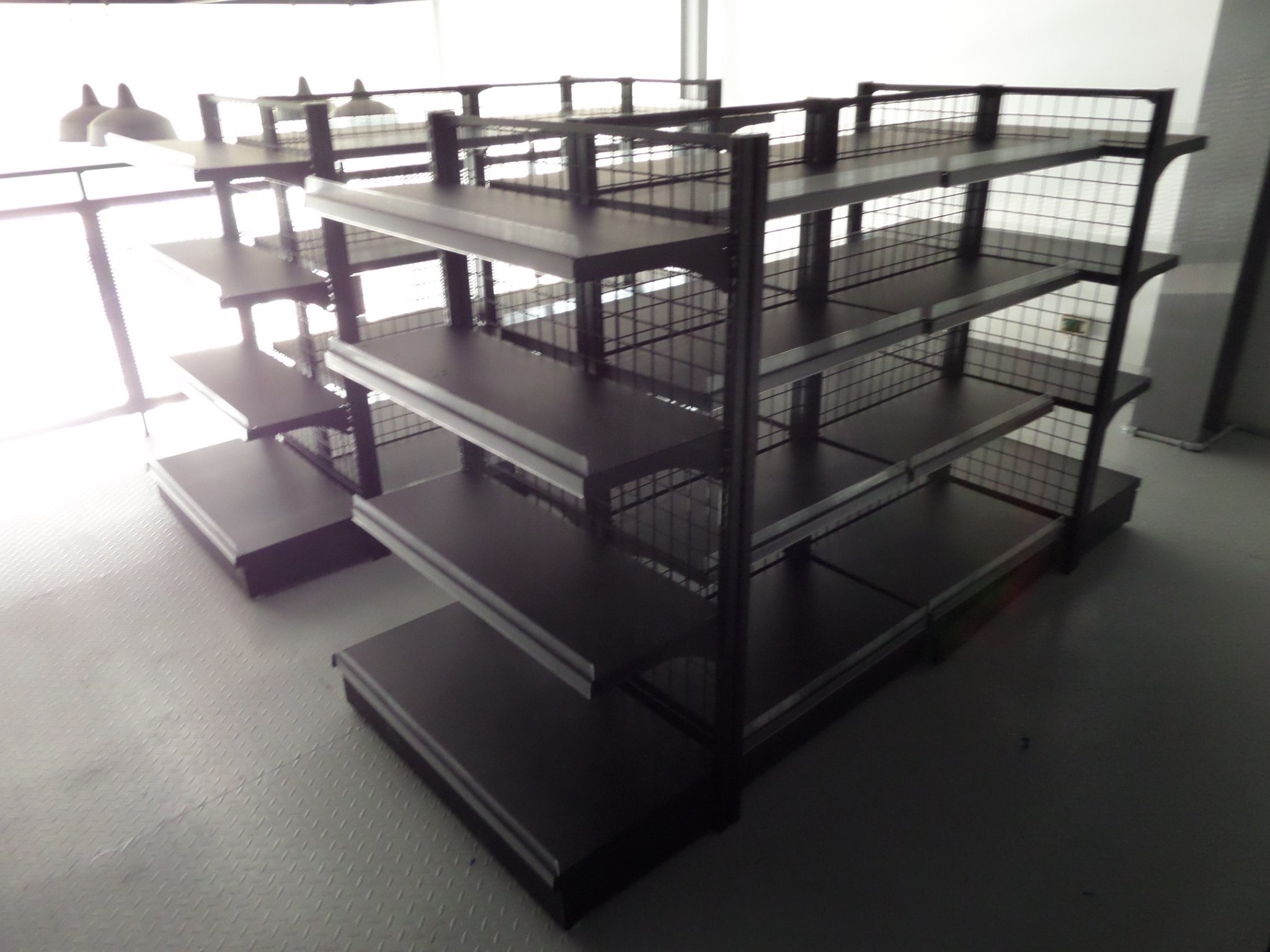 Ty Steel Racks Shelves and Gondola Shelves Grocery Display Made in Korea
