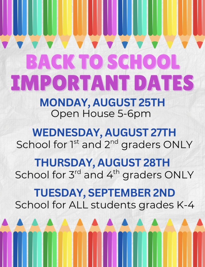 Back to School Dates! - Saccarappa School | Facebook