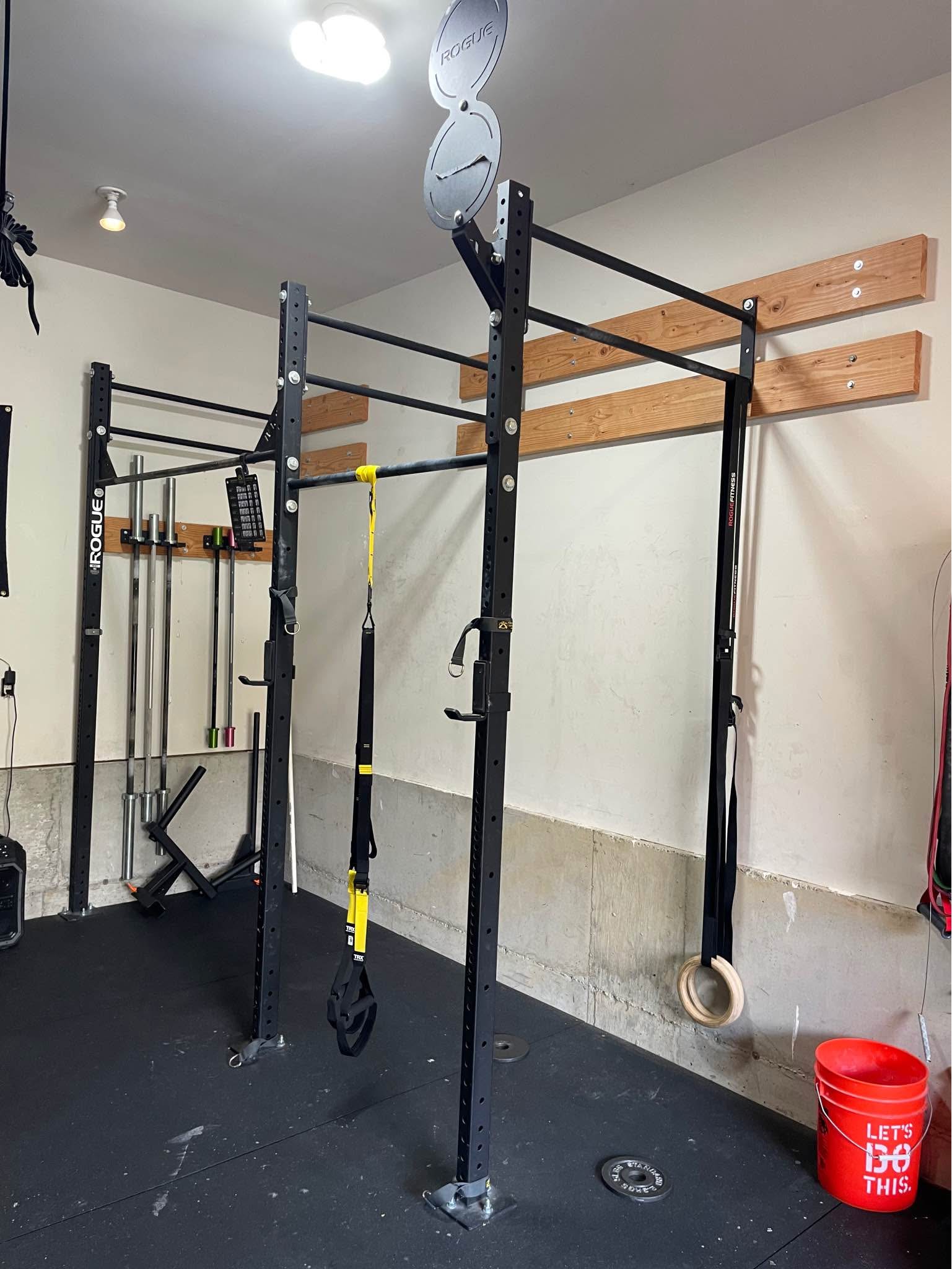 Rogue Infinity wall mount rig - Weight Lifting Machines & Racks ...