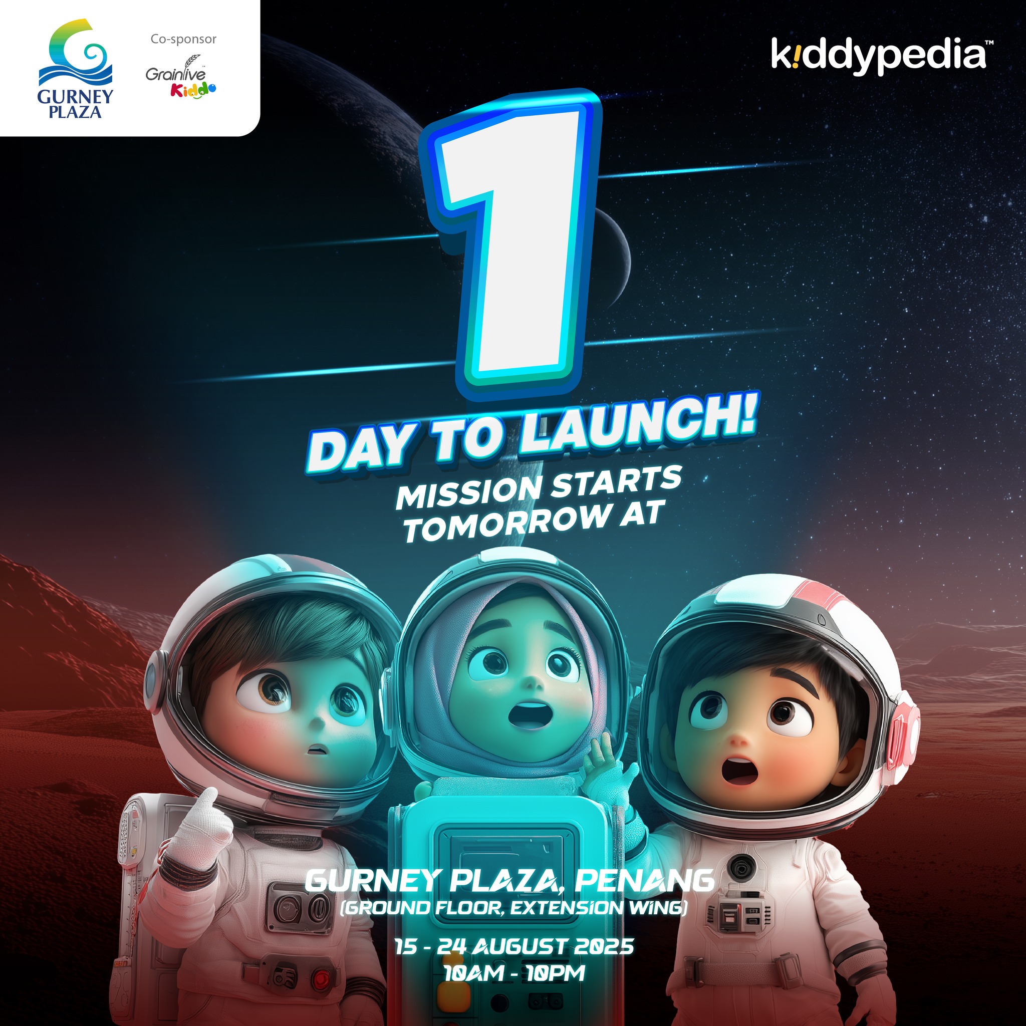 🌟 𝐓𝐡𝐞 𝐜𝐨𝐮𝐧𝐭𝐝𝐨𝐰𝐧 𝐢𝐬 𝐚𝐥𝐦𝐨𝐬𝐭 𝐨𝐯𝐞𝐫! Gear up... - Kiddypedia World | Facebook
