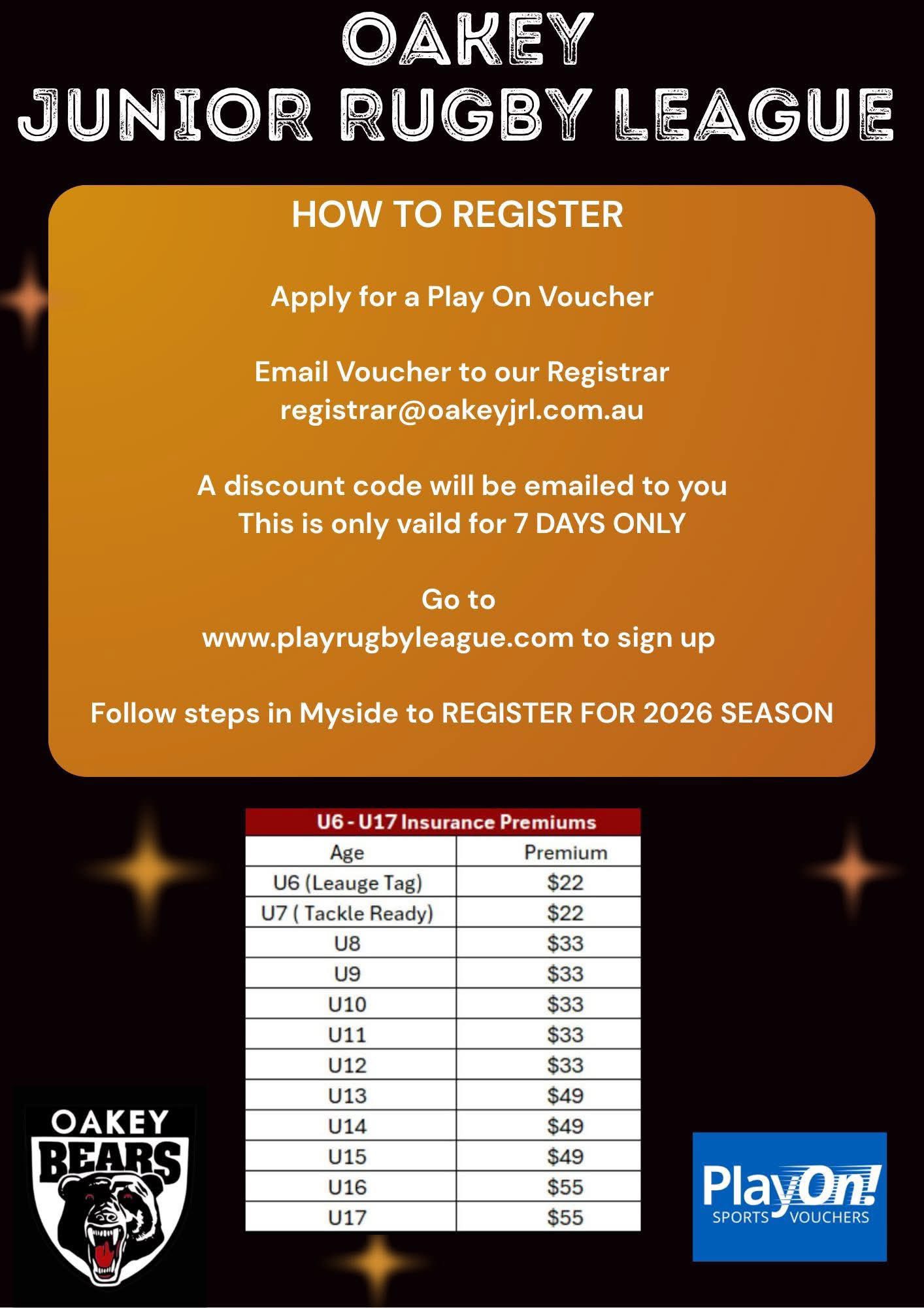 Oakey Junior Rugby League | Oakey QLD