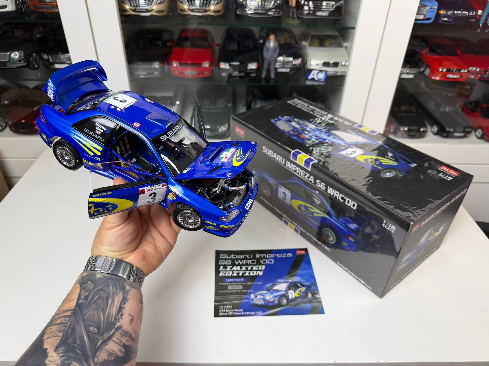 🔵 Subaru Impreza S6 WRC 2000 #3 - Winner TAP Rally Portugalia