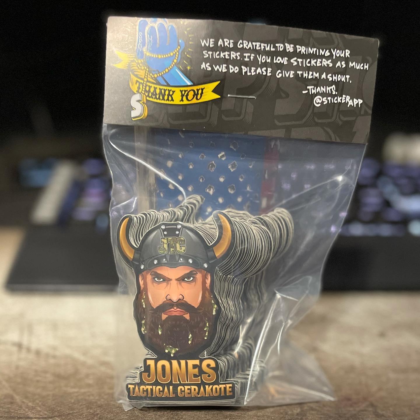 JTC - New pack of stickers to be sent out with every...