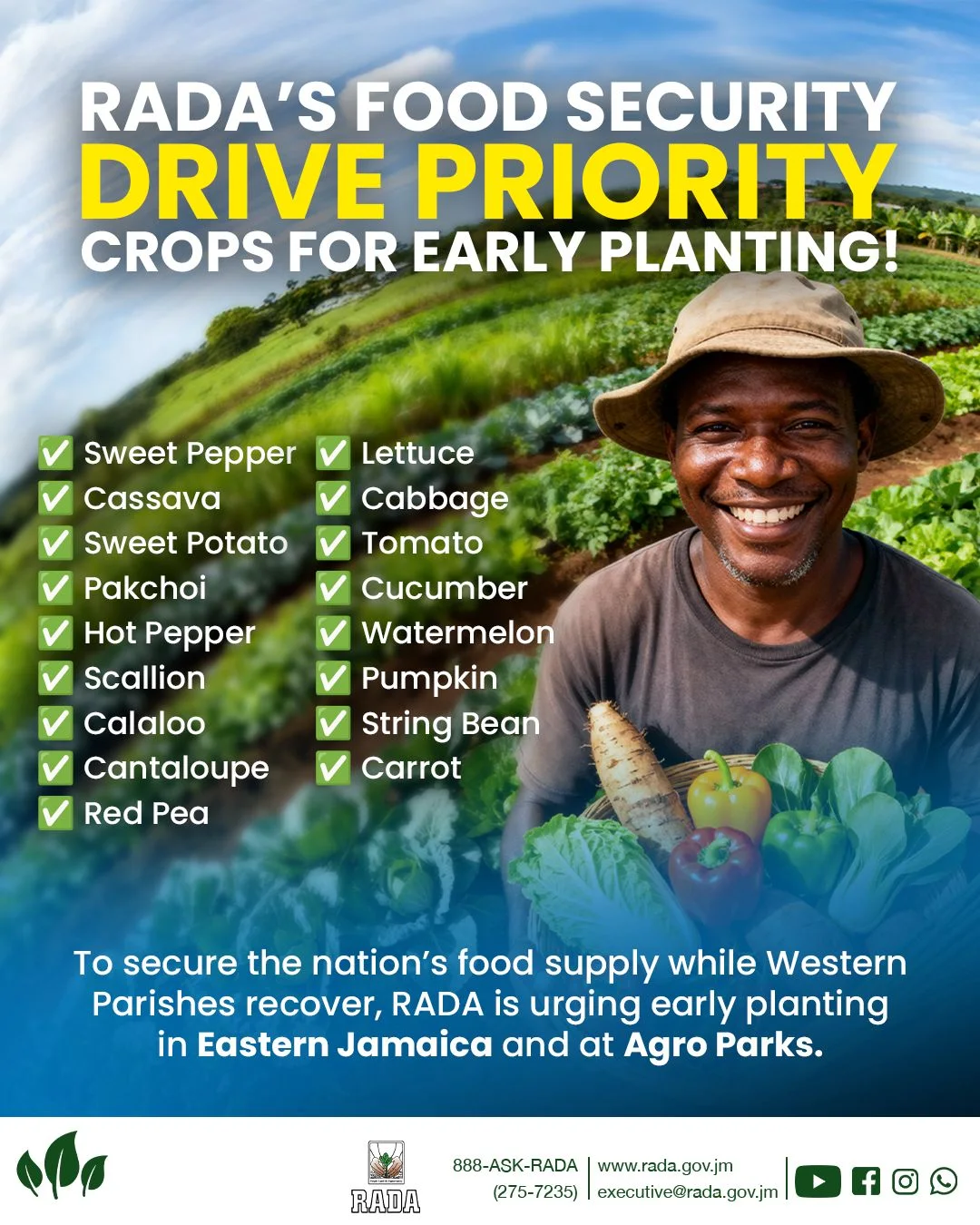RADA is... - Rural Agricultural Development Authority (RADA) | Facebook