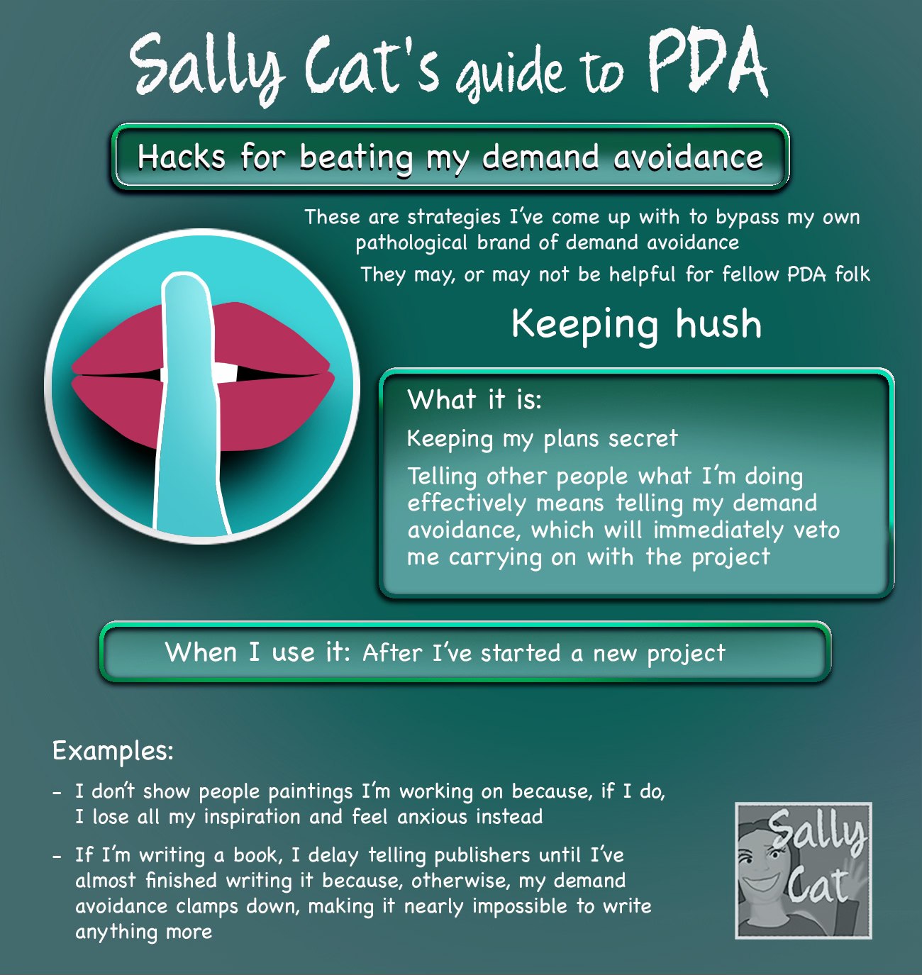 Sally - Hacks for beating my demand avoidance (This is another one that ...