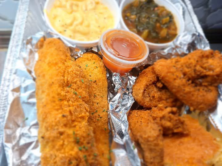 MKitchen's menu features flavored chicken wings, tenders, and more