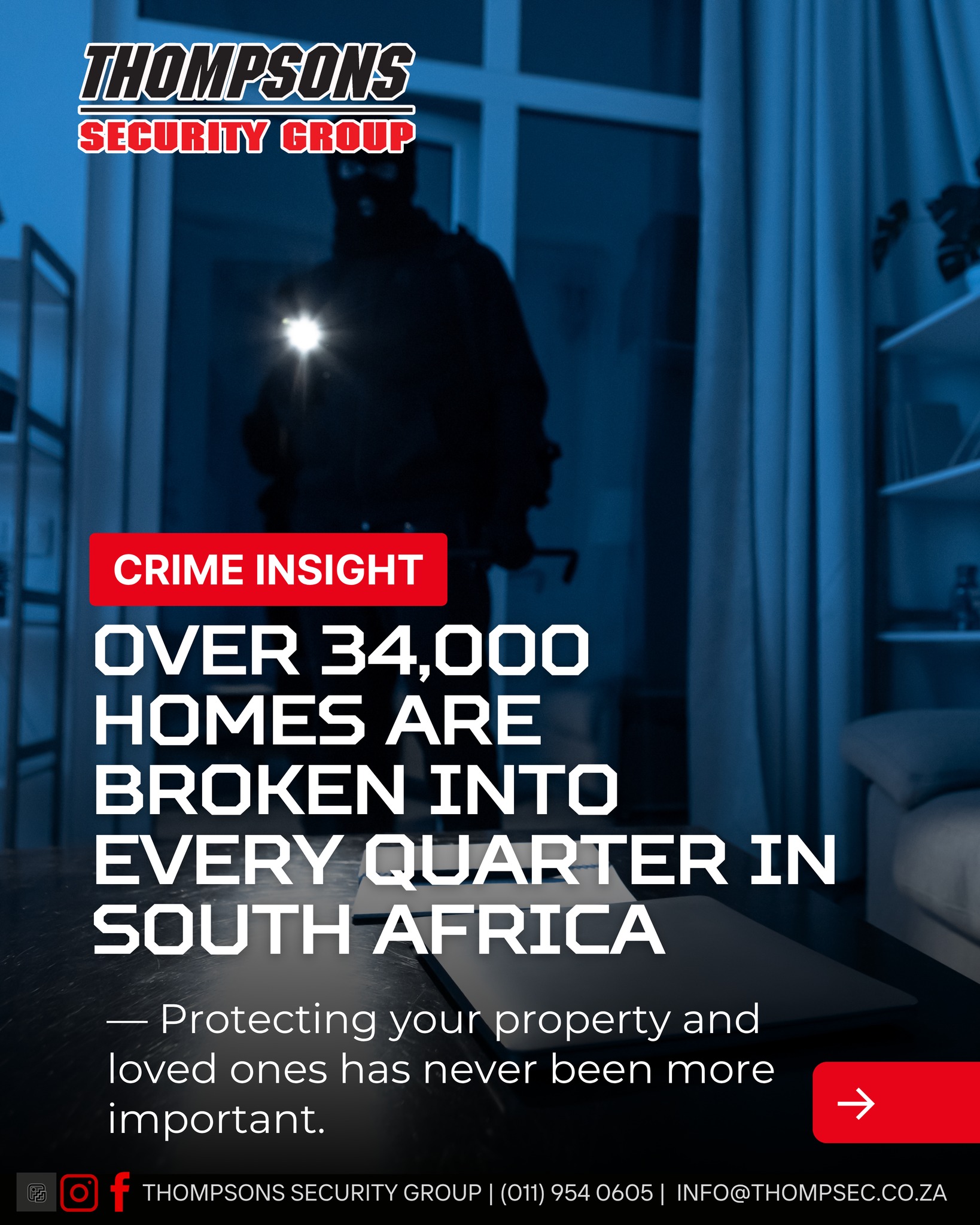 🚨🏠 Rising Residential... - Thompsons Security Group | Facebook