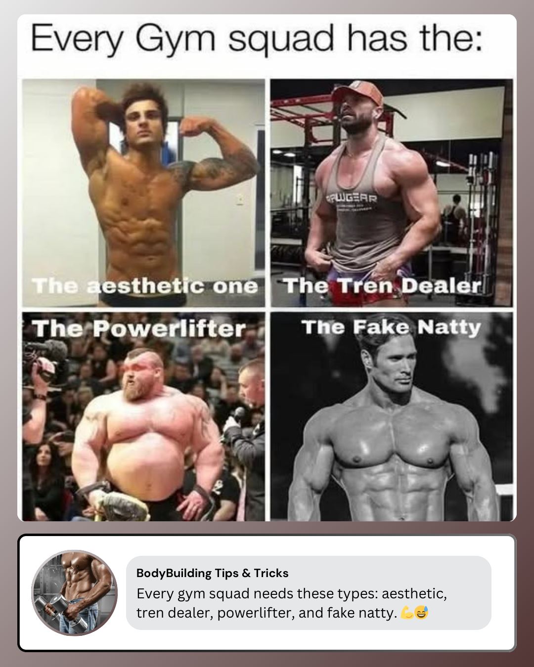 Every gym squad needs these... - BodyBuilding Tips & Tricks | Facebook