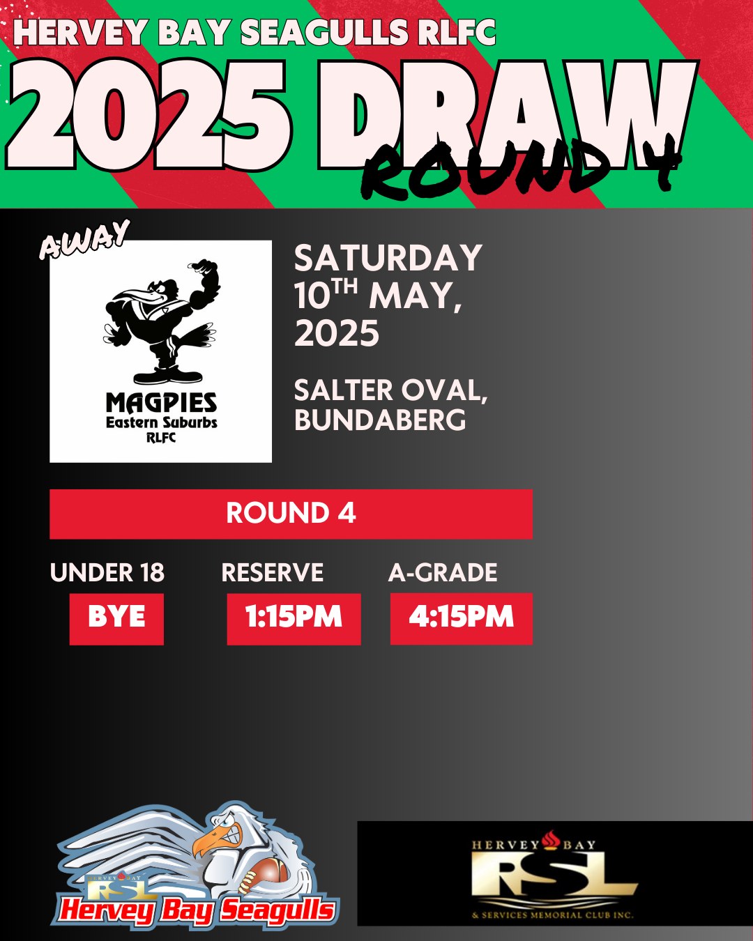 Hervey Bay RSL... - Hervey Bay RSL Seagulls Rugby League
