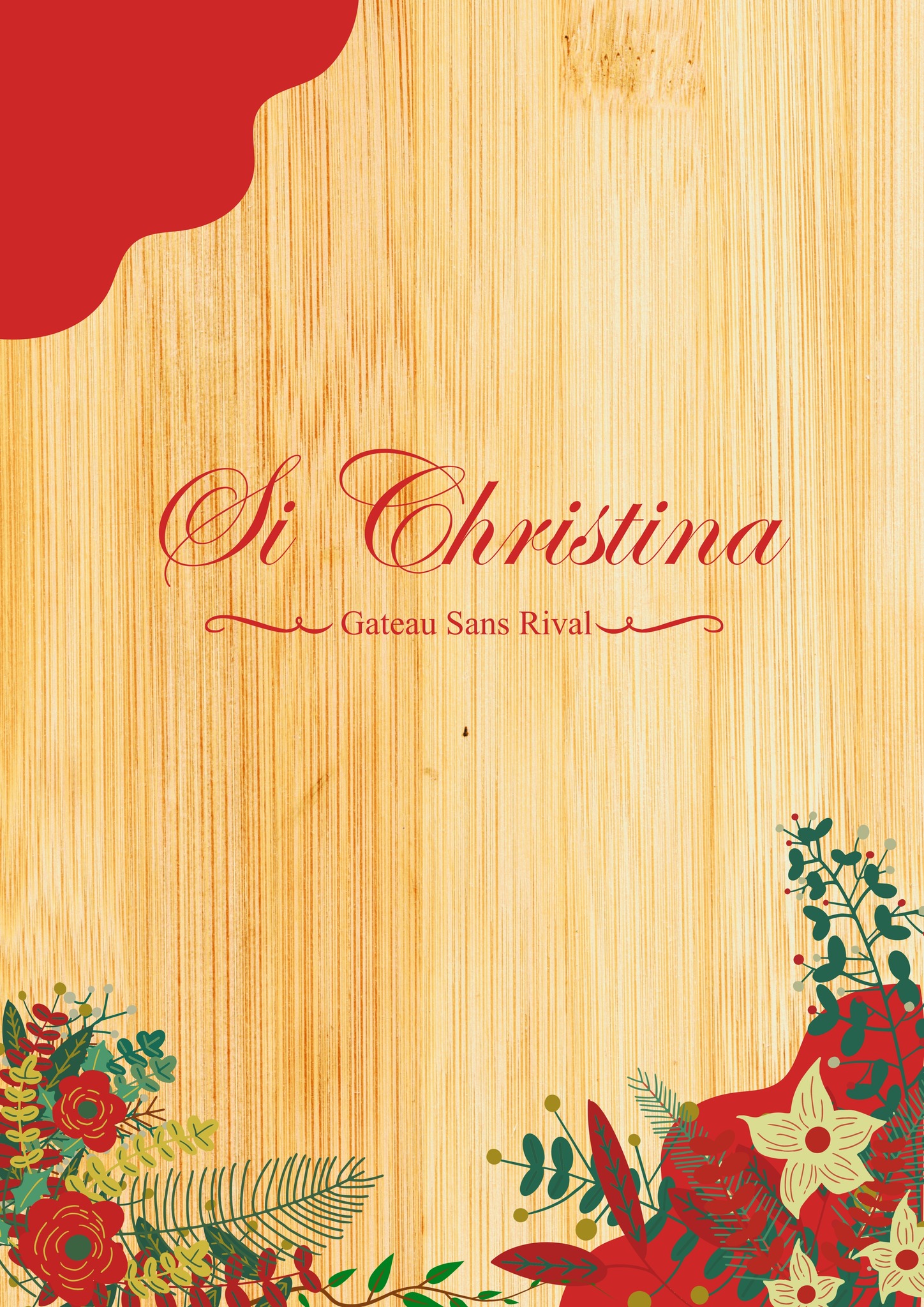 Updated Menu! - Si Christina Gateau Sans Rival | Facebook