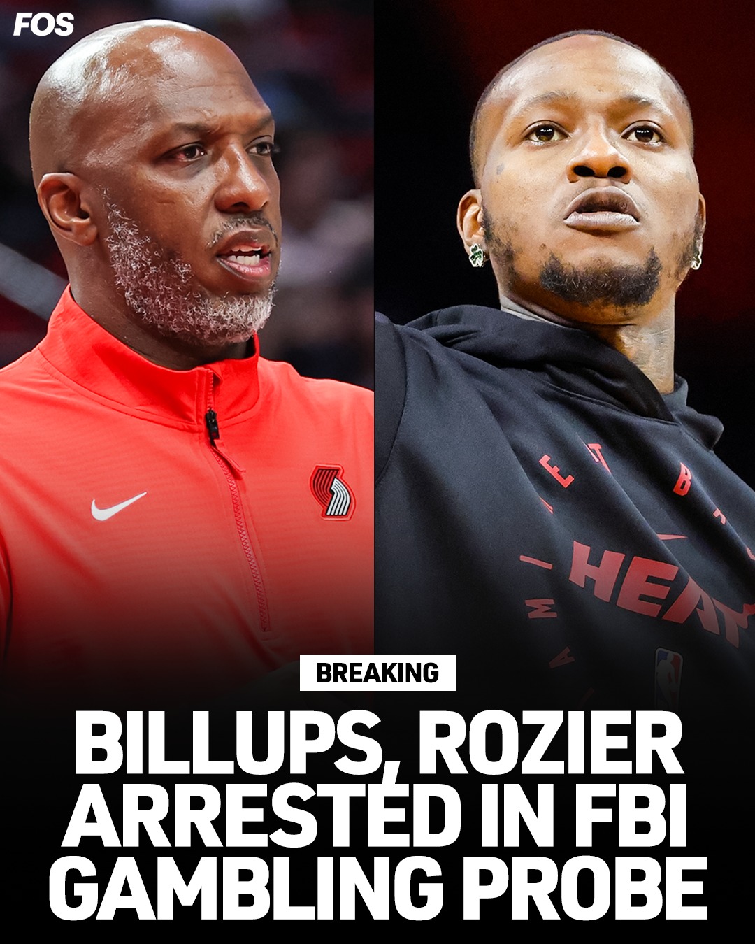 Front - BREAKING: The FBI has arrested Heat guard Terry Rozier and ...