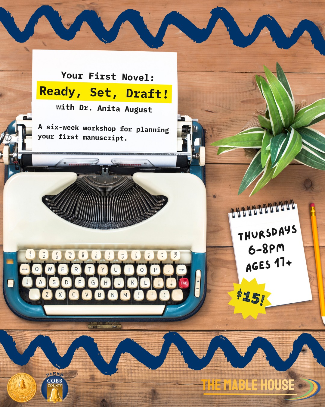 Mable - 2026 is your year - time to write that novel you've been ...