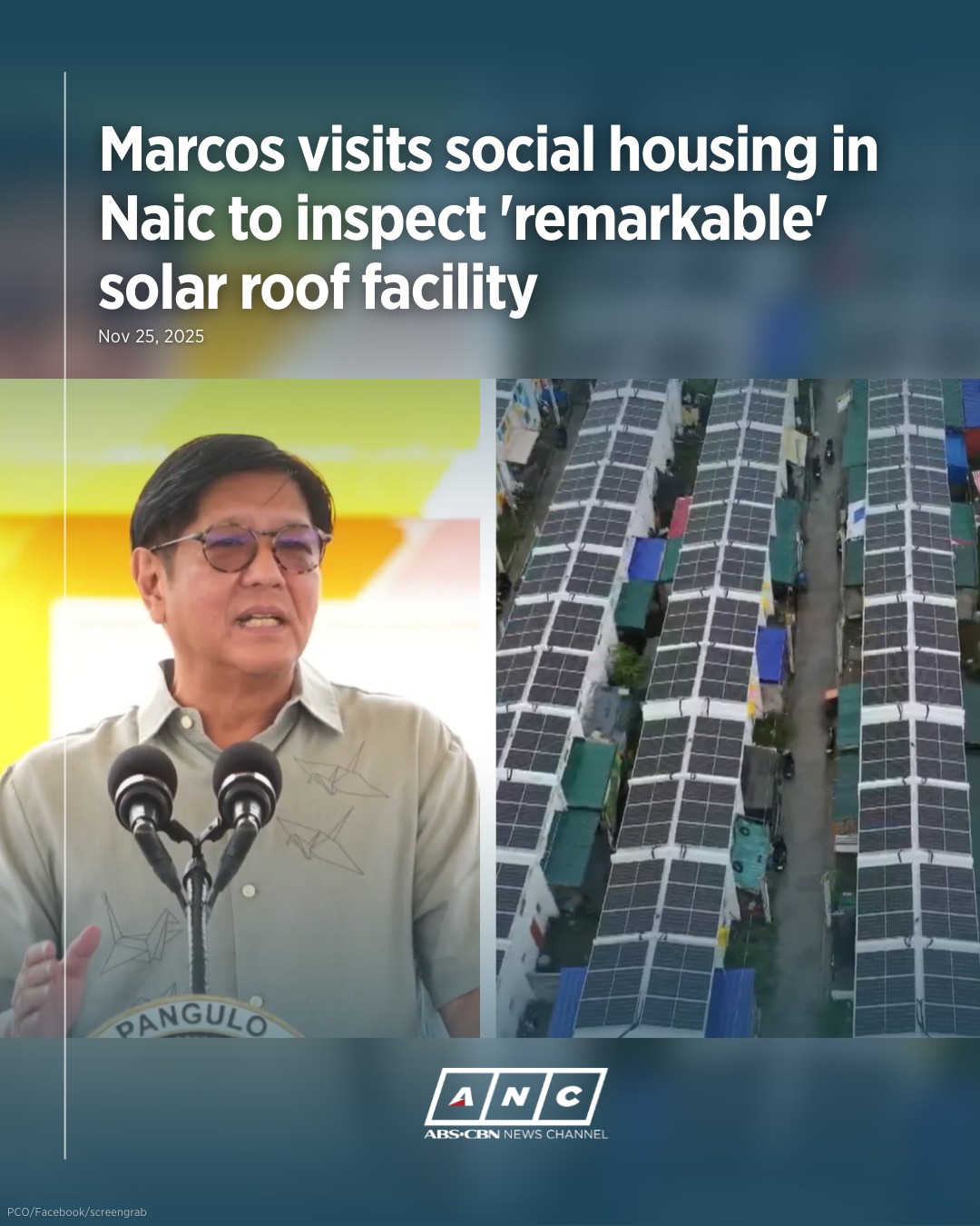 ANC - President Ferdinand Marcos Jr. has visited “Ning-ning,” the solar ...