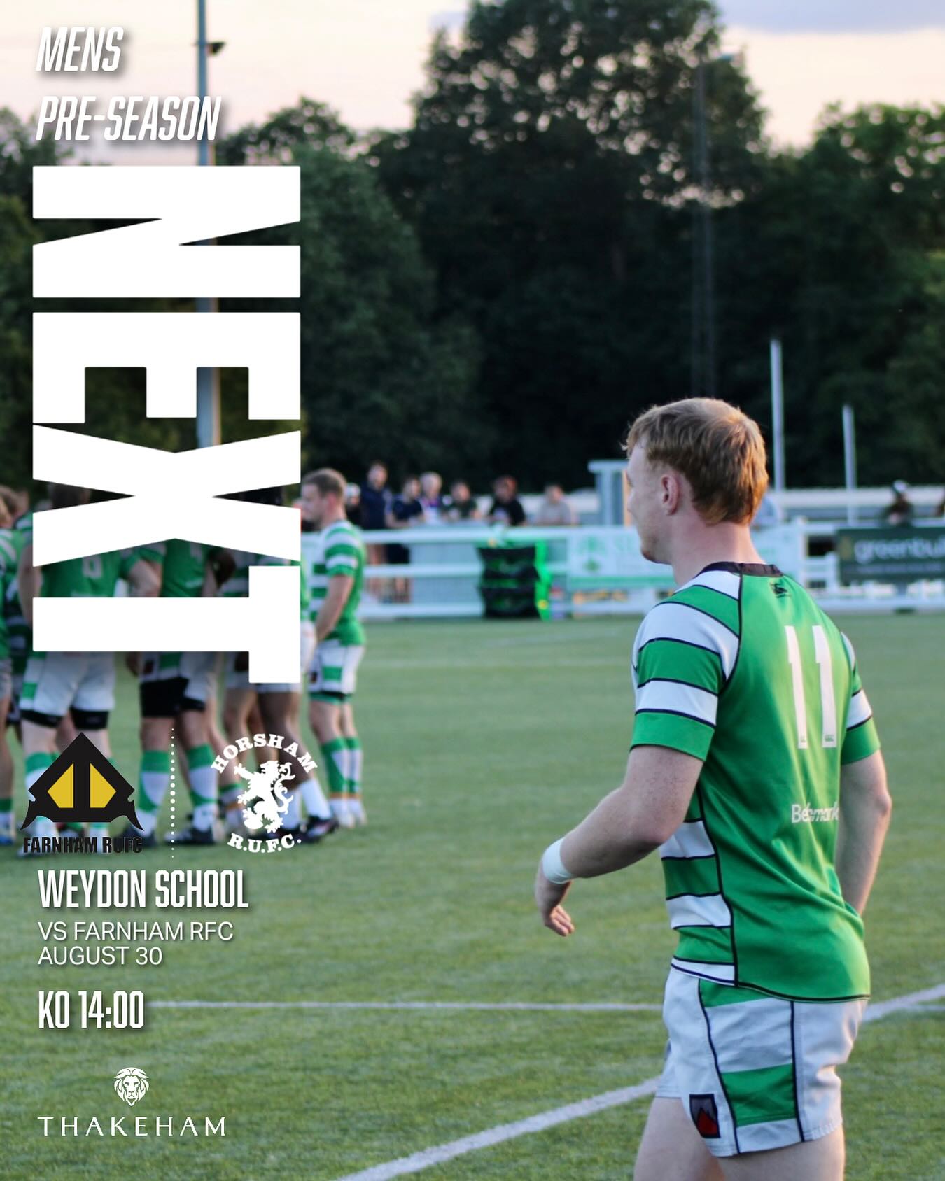 Horsham - GAME WEEK 🦁 In their 3rd Pre-Season Fixture, the Senior men’s ...