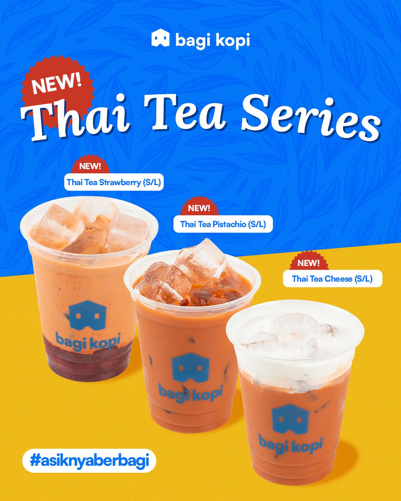 Bagi Kopi - NEW! 🤩👋🏻 #AsiknyaBerbagi Rasa Baru Bareng Thai... | Facebook