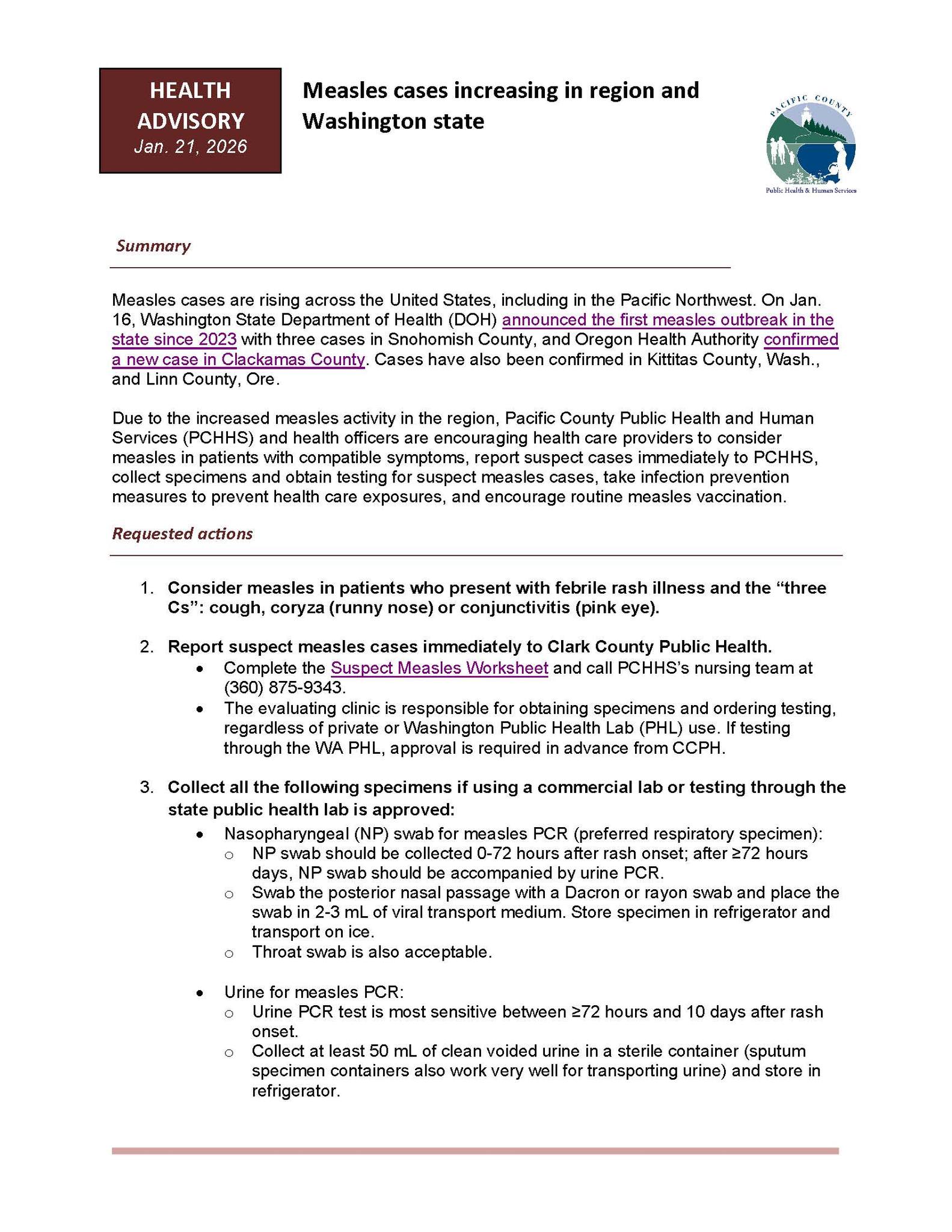 Pacific... - Pacific County Public Health & Human Services